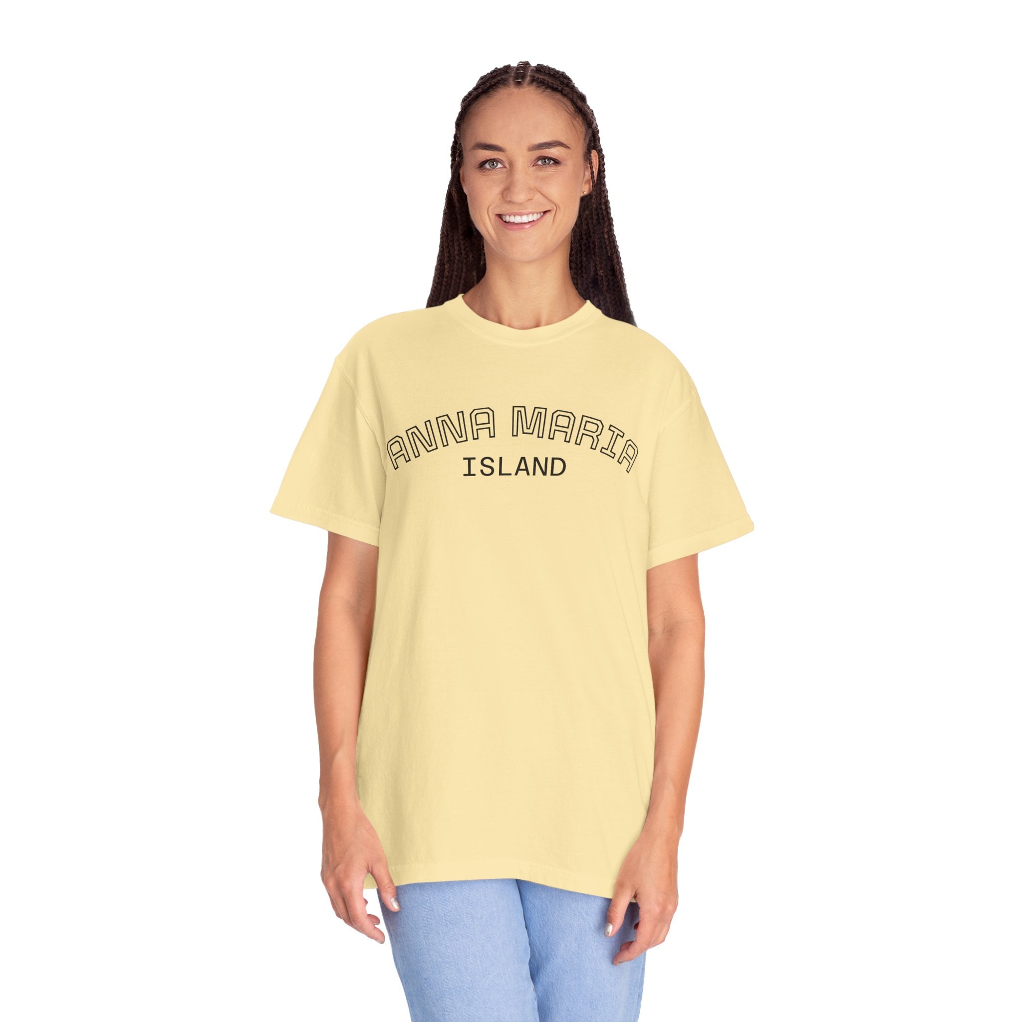 101 -  Tee Multi Colors Island Classic Tee — Minimalist Initials T-Shirt