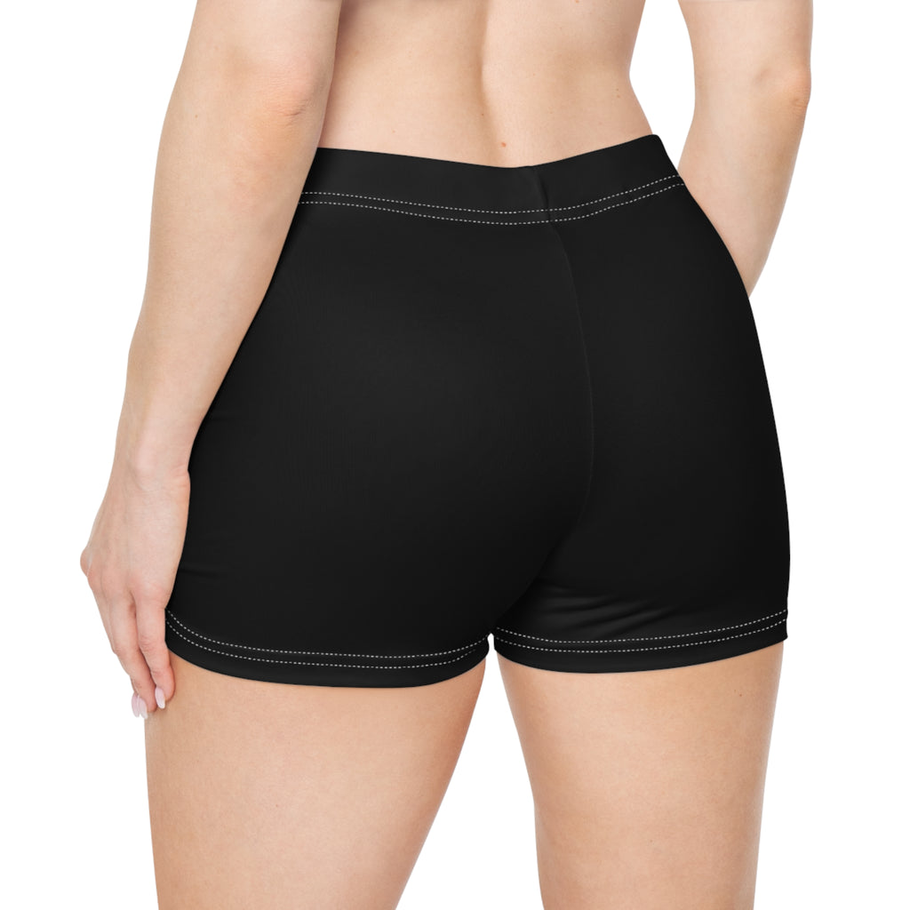 8 - Women’s Athletic Shorts Minimalist 'R|D' Athletic Bike Shorts