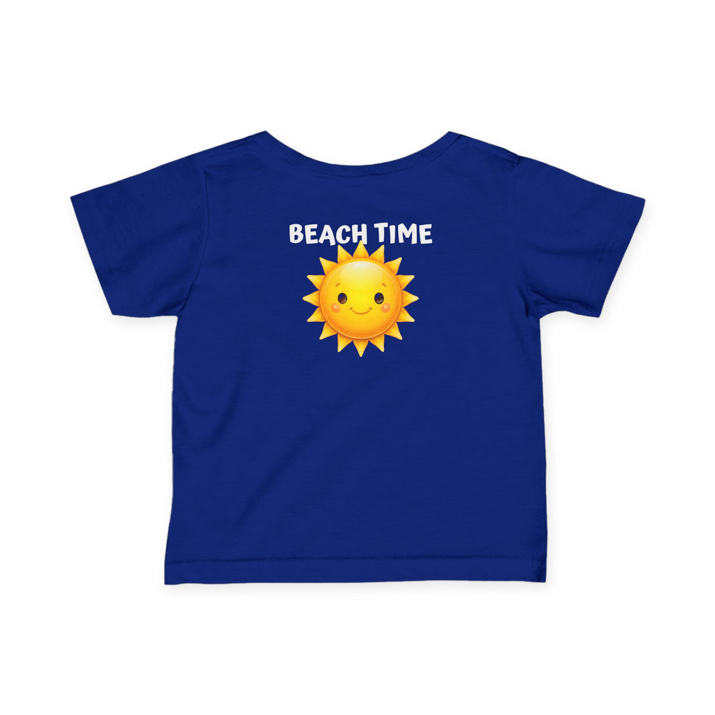101 - Infant Tee — Beach Time Monogram Logo Baby Shirt