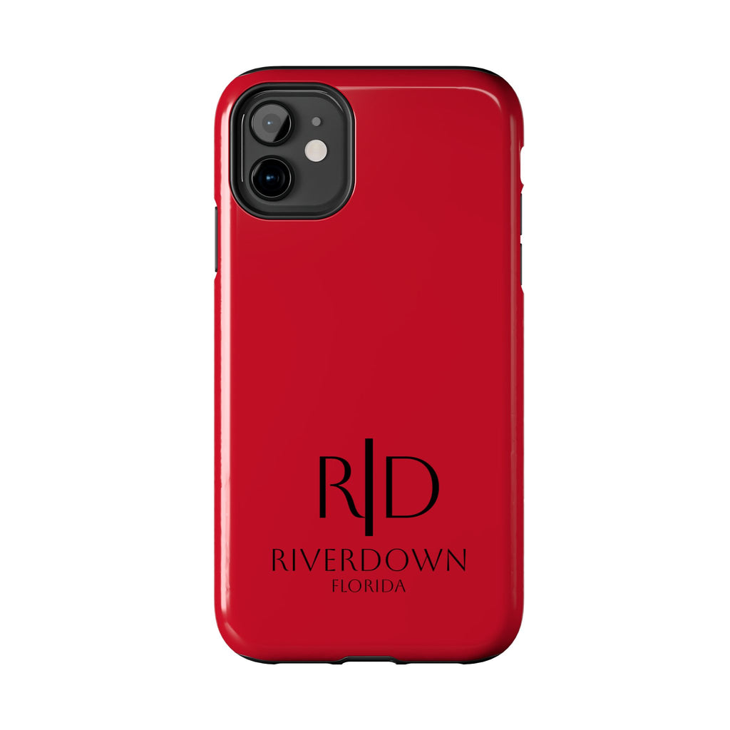 924 - Phone Case Red Berry Riverdown Florida Tough Phone Case – Slim Protective iPhone Cover with R|D Logo