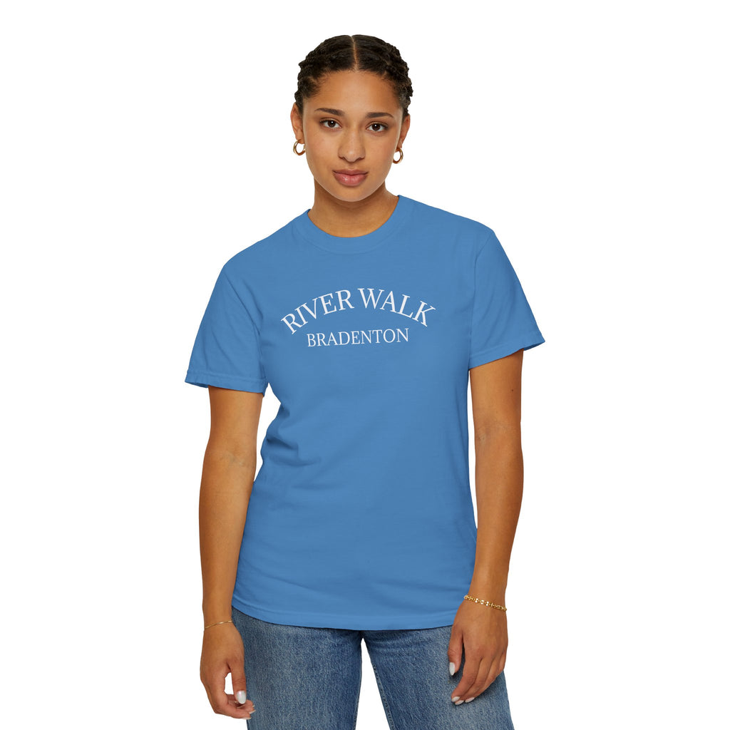 10 - Tee River Walk Bradenton — Minimalist Initials T-Shirt