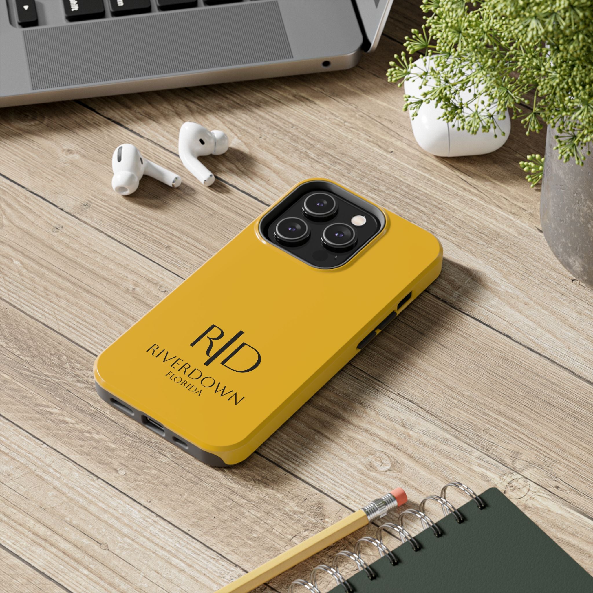 924 - Phone Case Sunburst Riverdown Florida Tough Phone Case – Slim Protective iPhone Cover with R|D Logo