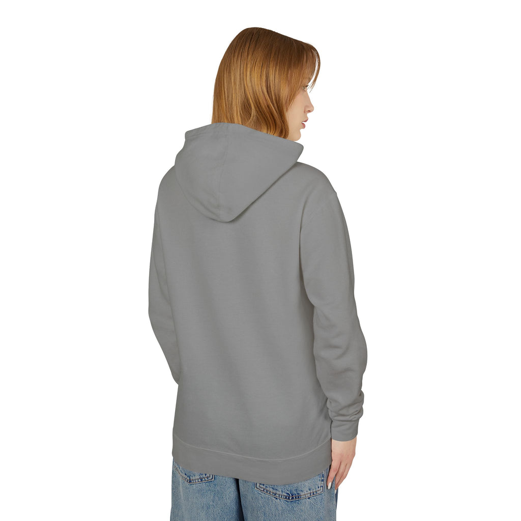 4 - Hoodie Multi Colors Collegiate Logo Hoodie — Lightweight Pastel Blue Sweatshirt