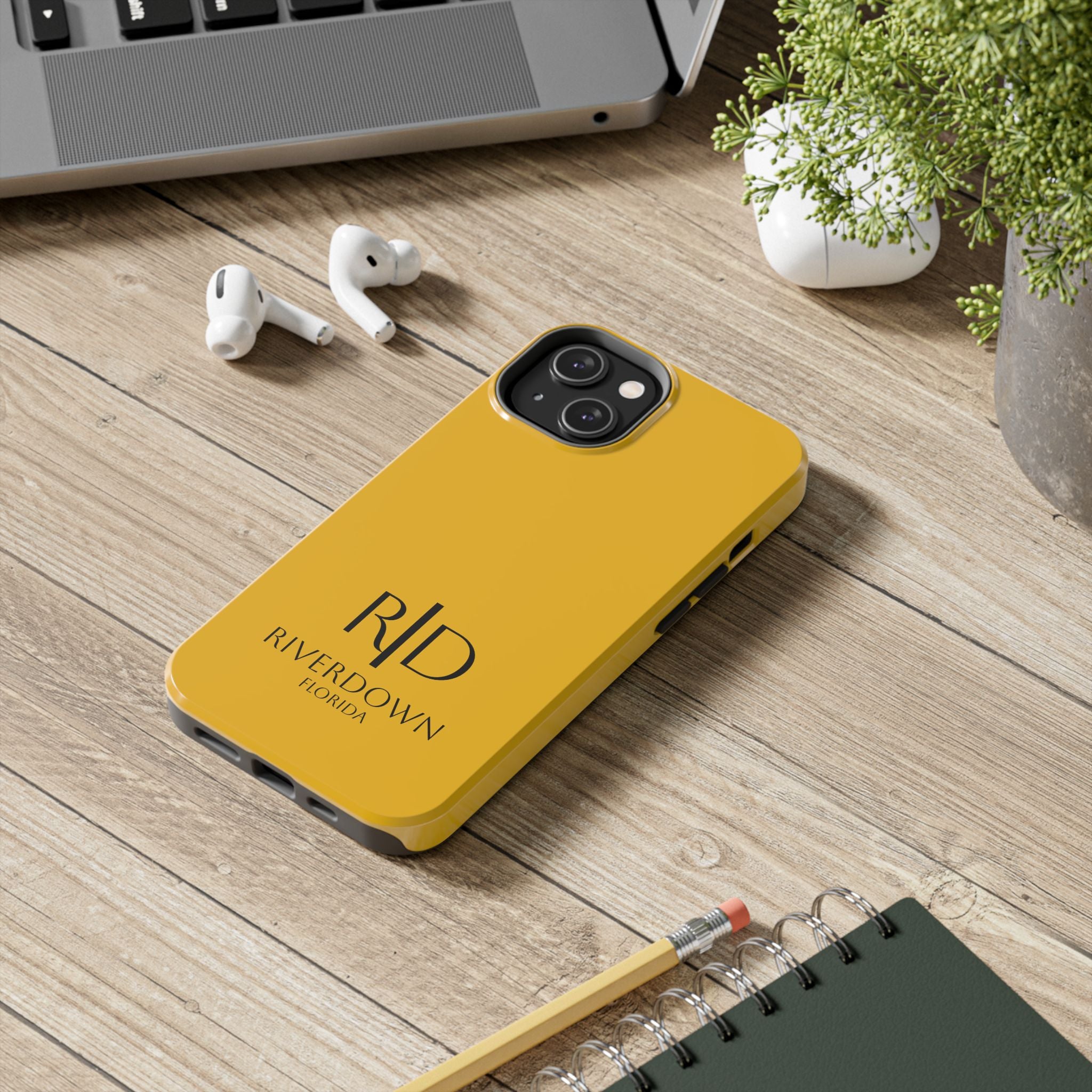 924 - Phone Case Sunburst Riverdown Florida Tough Phone Case – Slim Protective iPhone Cover with R|D Logo