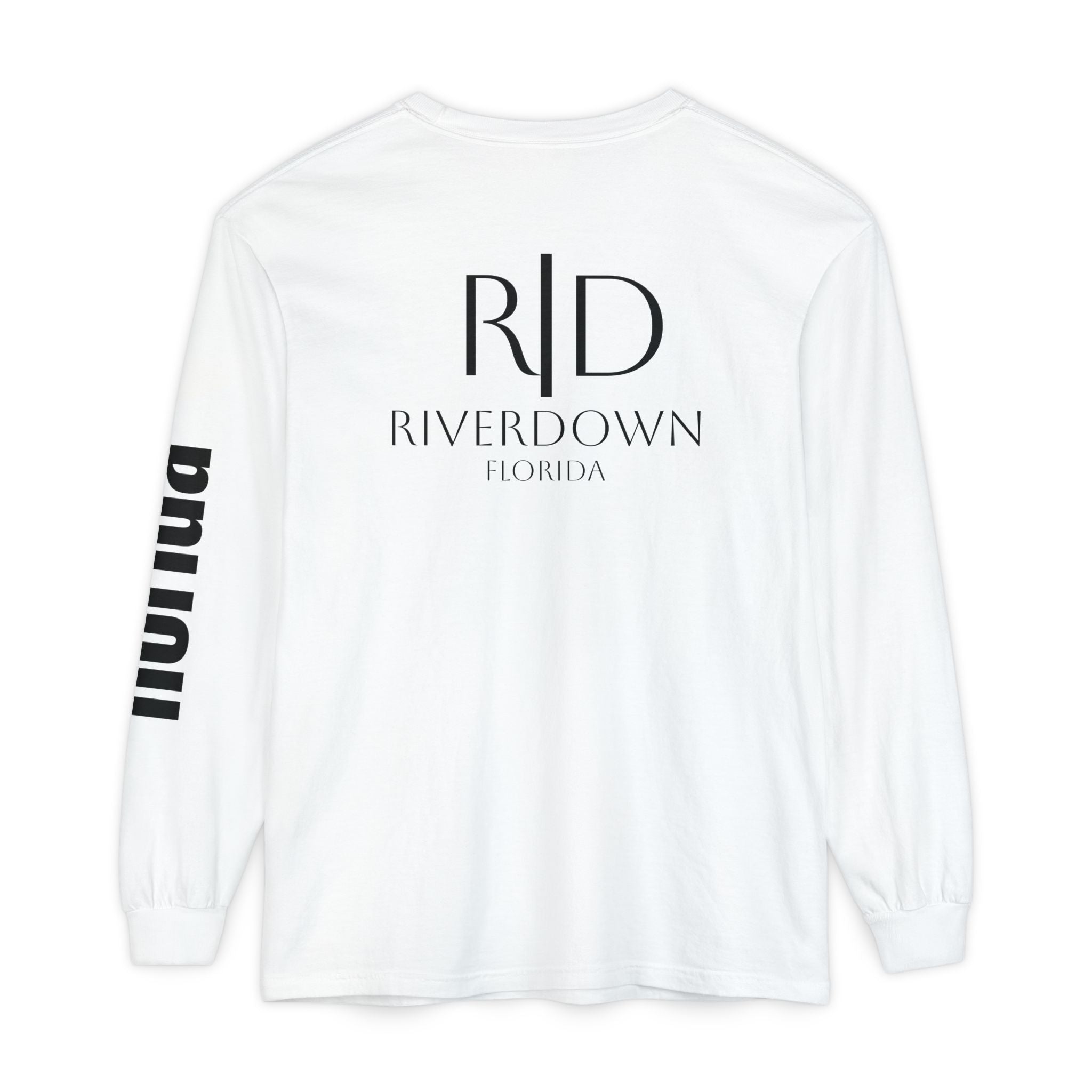 2 - Long Sleeve Tee Multi Colors 'R|D' — Florida Sleeve Graphic