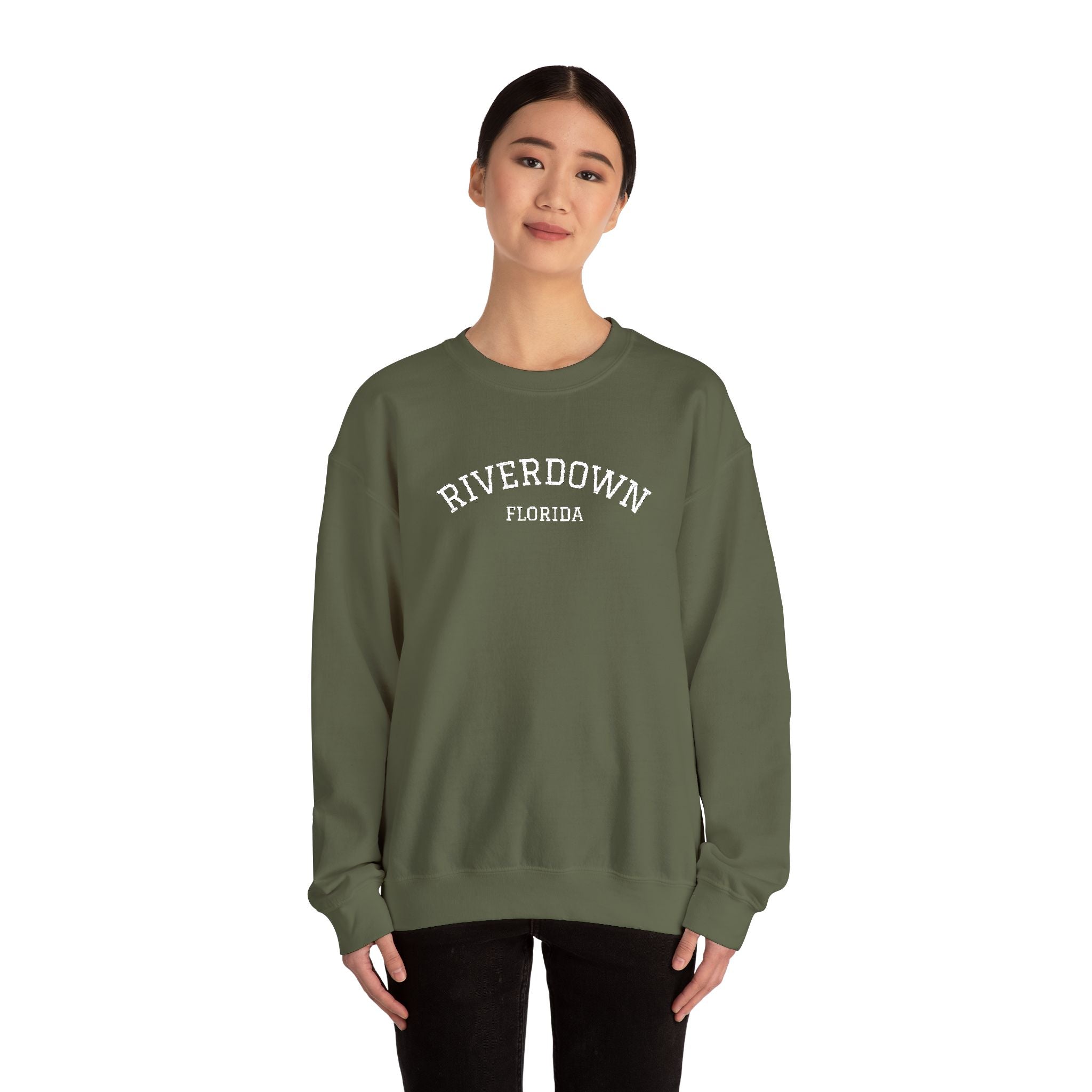 3 - Unisex Embroidery Heavy Blend™ Crewneck Sweatshirt