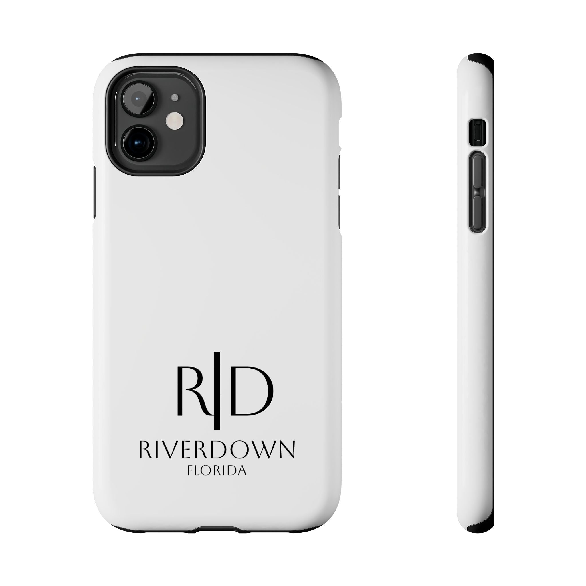 924 - Phone Case White Cap Riverdown Florida Tough Phone Case – Slim Protective iPhone Cover with R|D Logo