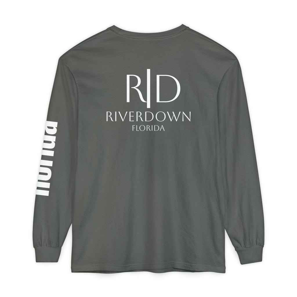 2 - Long Sleeve Tee Multi Colors 'R|D' — Florida Sleeve Graphic