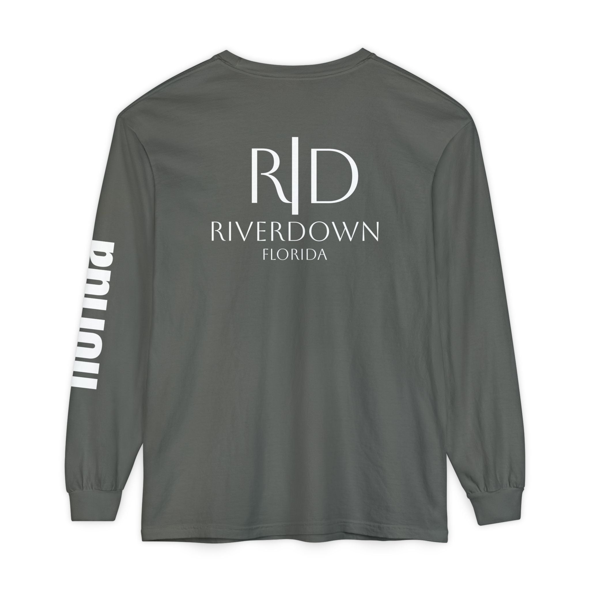 2 - Long Sleeve Tee Multi Colors 'R|D' — Florida Sleeve Graphic