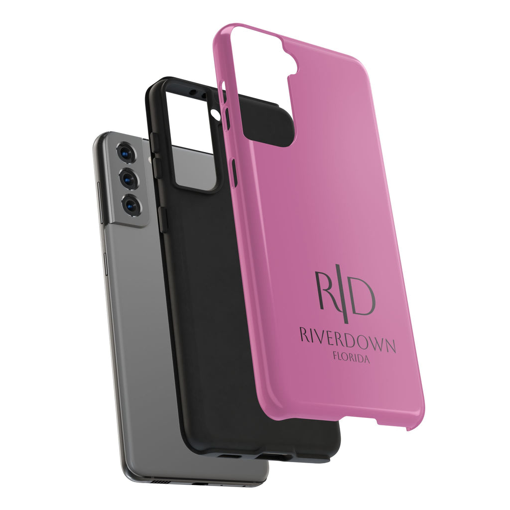 924 - Phone Case Pink Peddle Riverdown Florida Tough Phone Case – Slim Protective iPhone Cover with R|D Logo