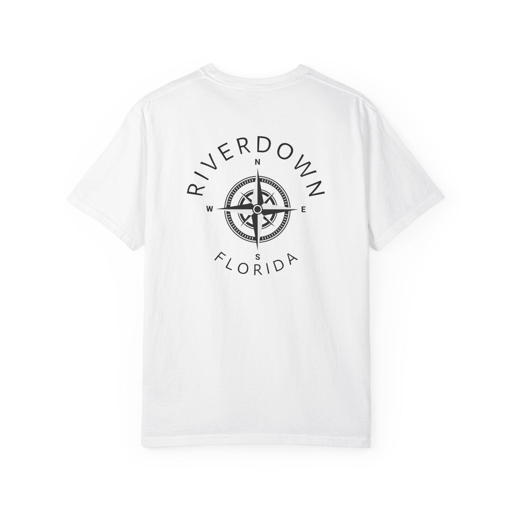 10 - Tee Multi Colors Compass — Minimalist Initials T-Shirt