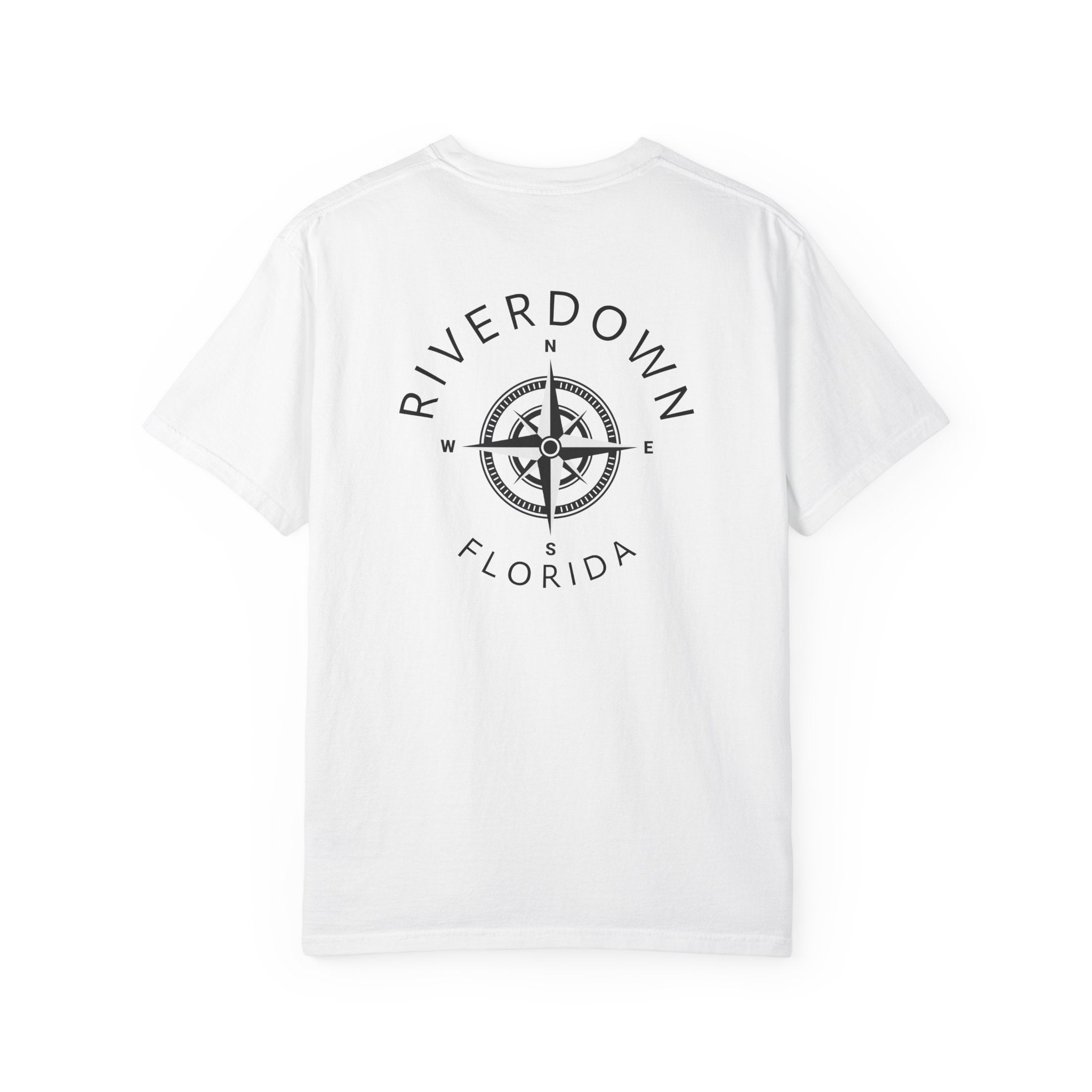 10 - Tee Multi Colors Compass — Minimalist Initials T-Shirt