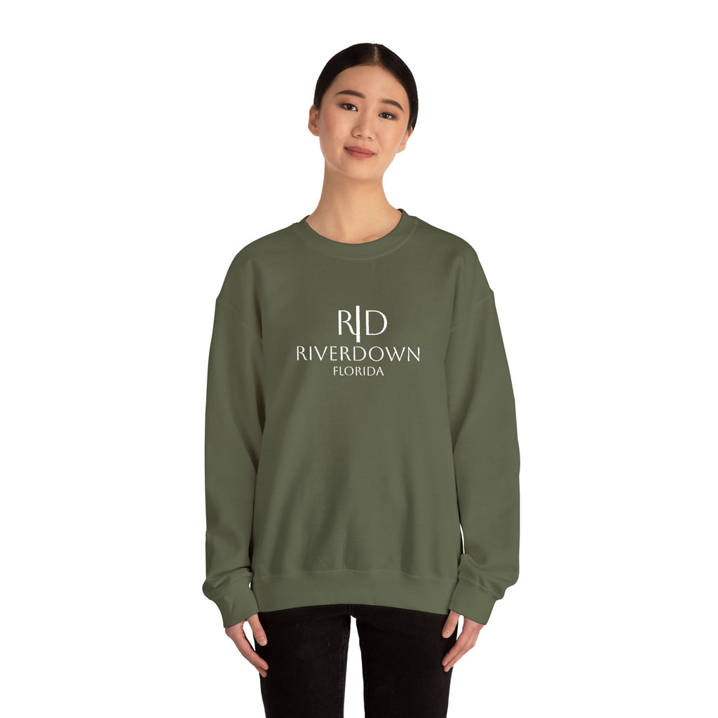3 - Sweatshirt Embroidered Multi Colors Outfitters RD Logo Crewneck Sweatshirt