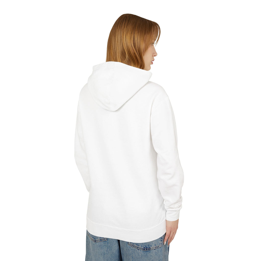 4 - Hoodie Multi Colors Collegiate Logo Hoodie — Lightweight Pastel Blue Sweatshirt