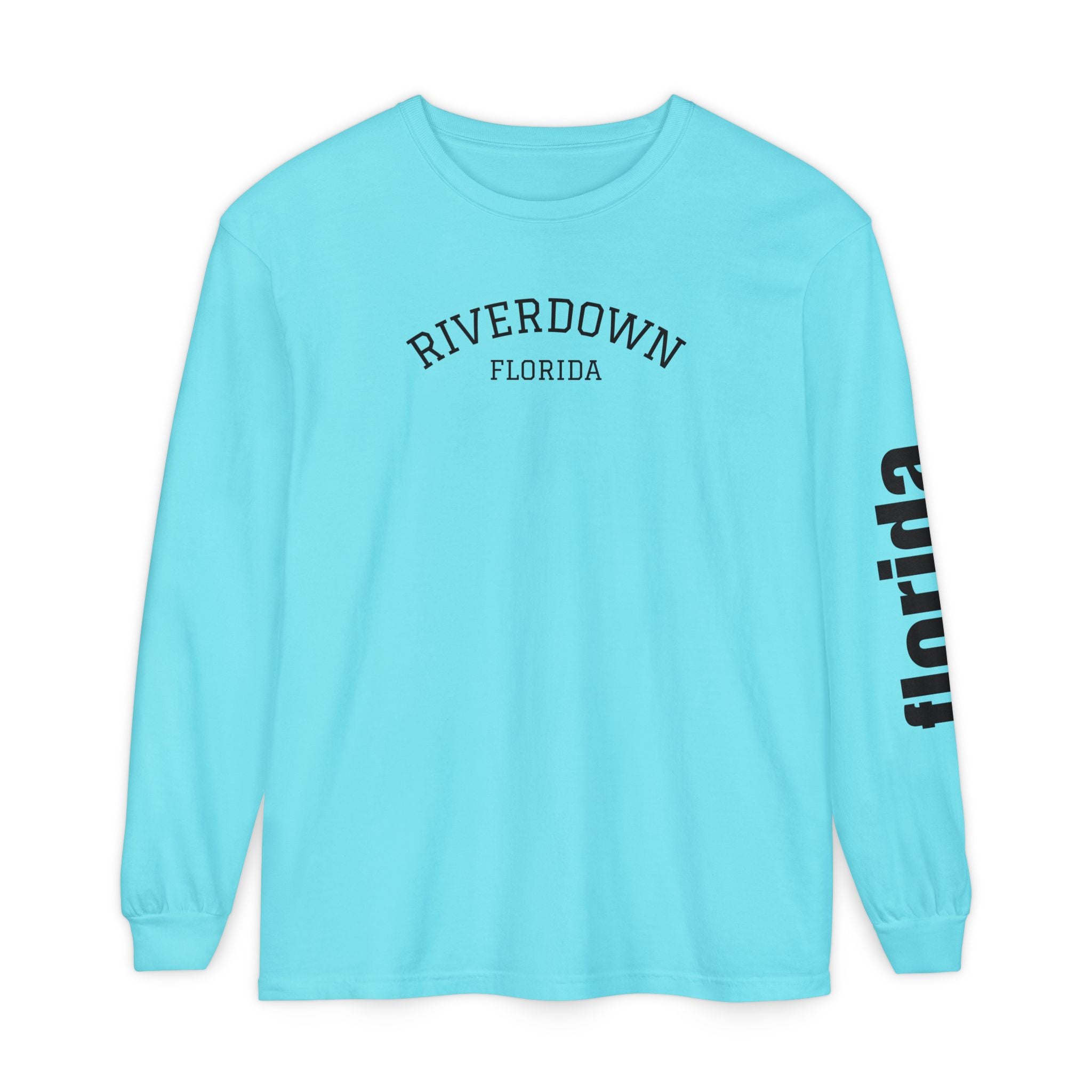 2 - Long Sleeve Tee Multi Colors 'R|D' — Florida Sleeve Graphic