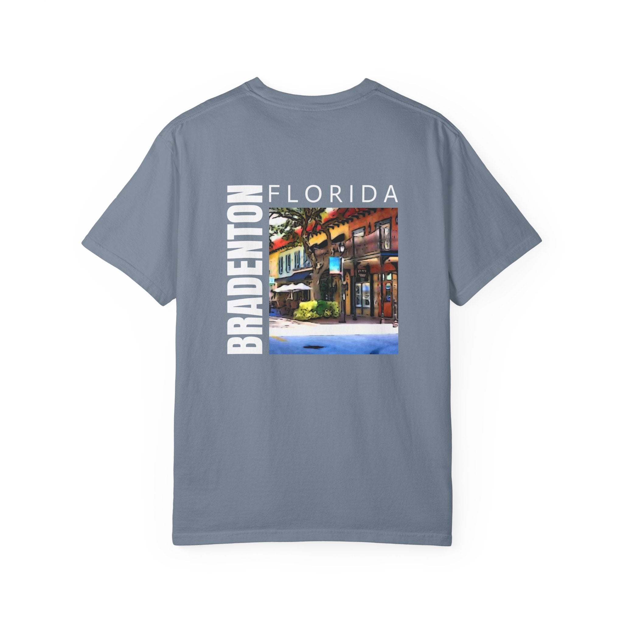 10 - Tee Multi Colors DOWNTOWN Minimalist Initials T-Shirt