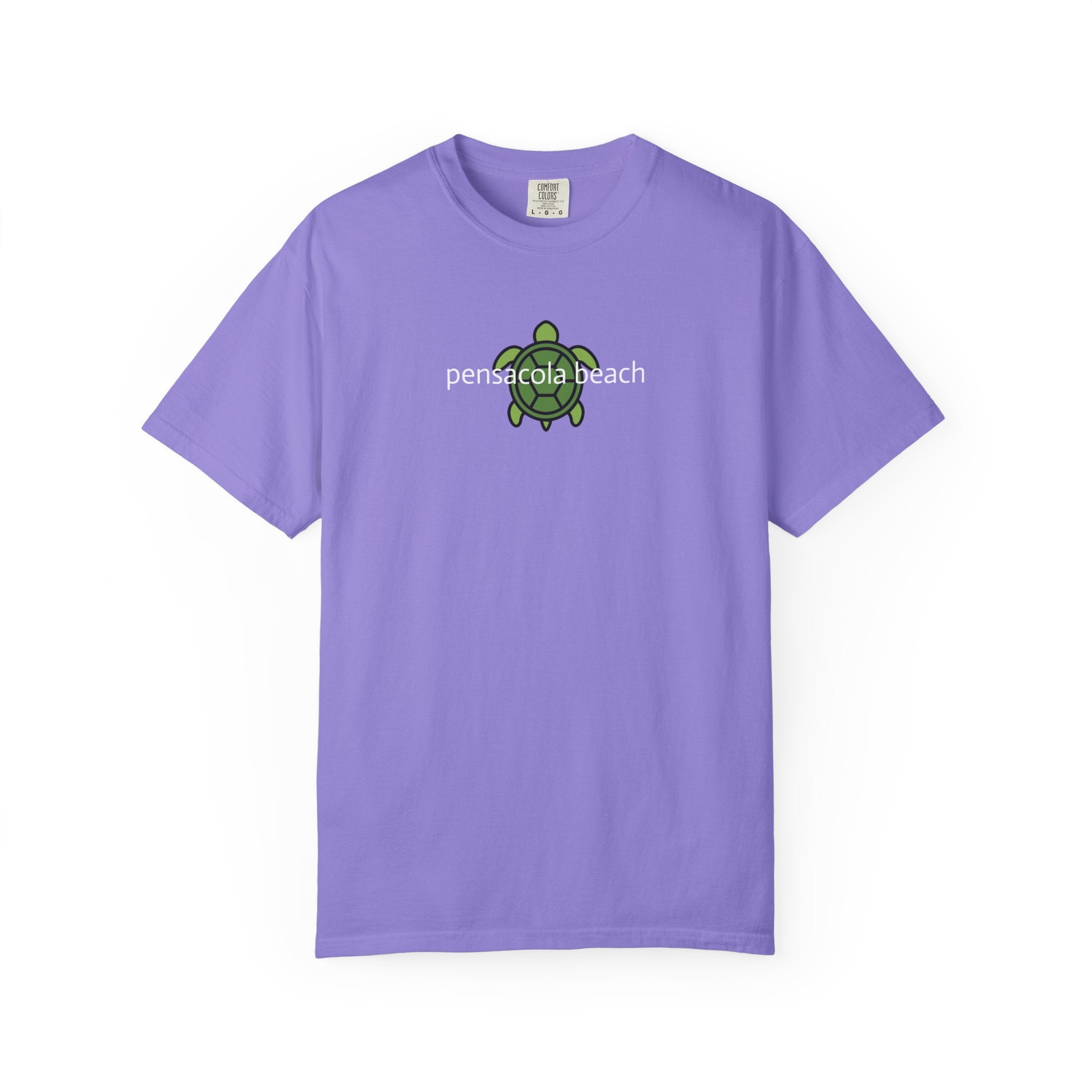 931 - Tee Multi Colors Sea Turtle Pensacola Beach - T-Shirt