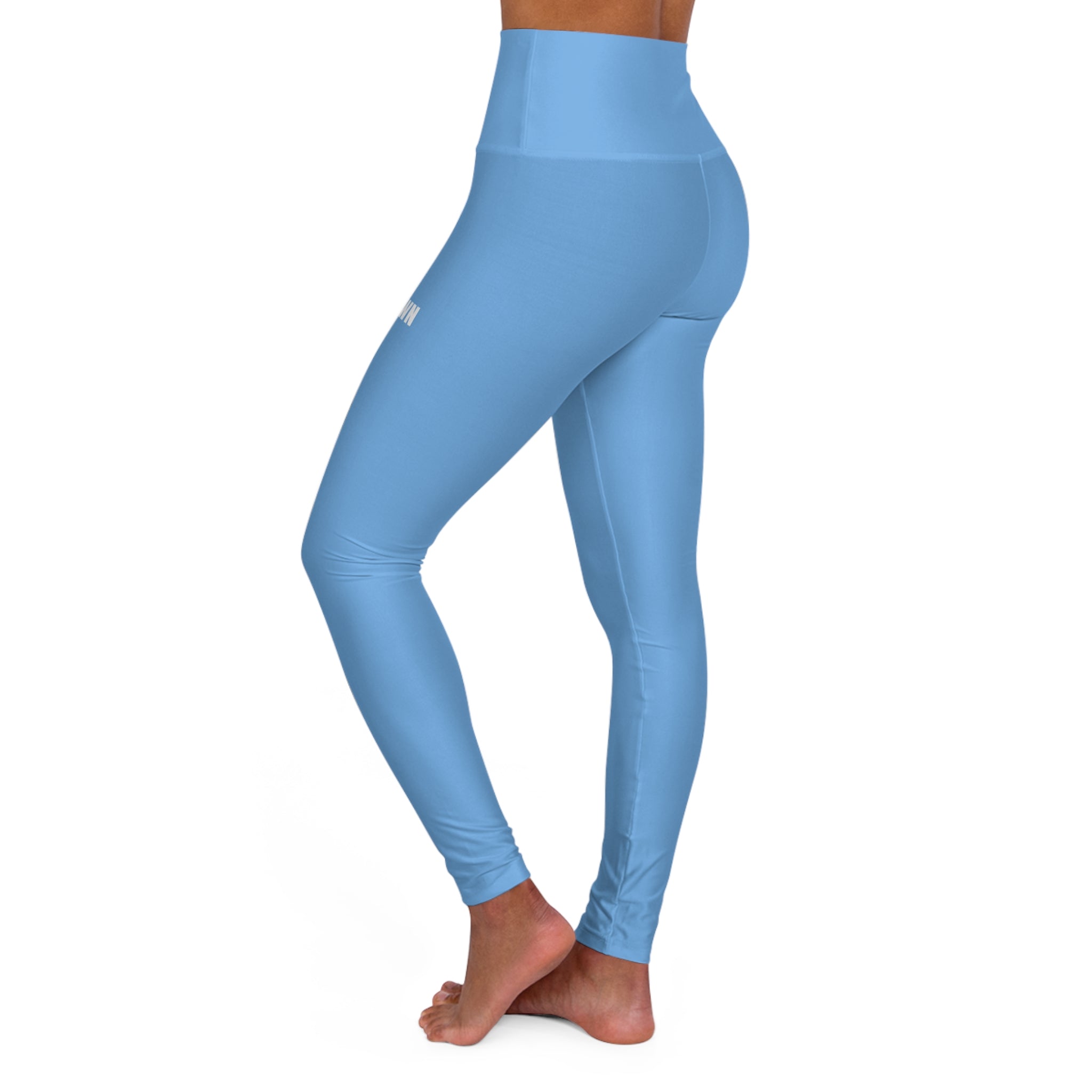 62 - Pants Yoga Ocean High-Waist Yoga Leggings — Minimal Activewear with Subtle 'RID' Accent