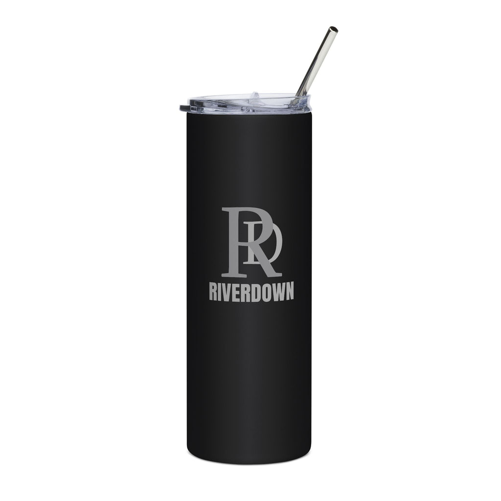 921 - Tumbler Monogrammed 20oz Stainless Tumbler – R|D Riverdawn Logo Insulated Travel Cup