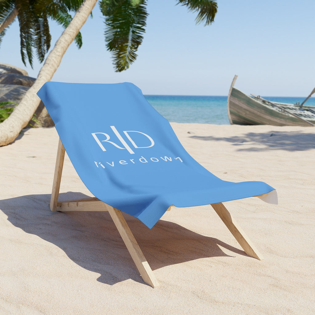 91 - Beach Towel 1 — Minimal Logo Cotton Beach Towel