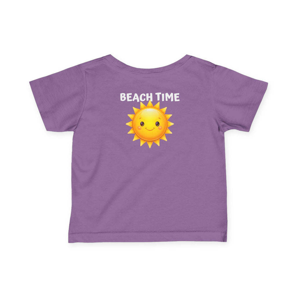101 - Infant Tee — Beach Time Monogram Logo Baby Shirt