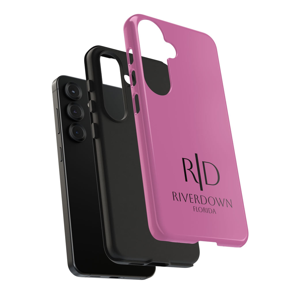 924 - Phone Case Pink Peddle Riverdown Florida Tough Phone Case – Slim Protective iPhone Cover with R|D Logo