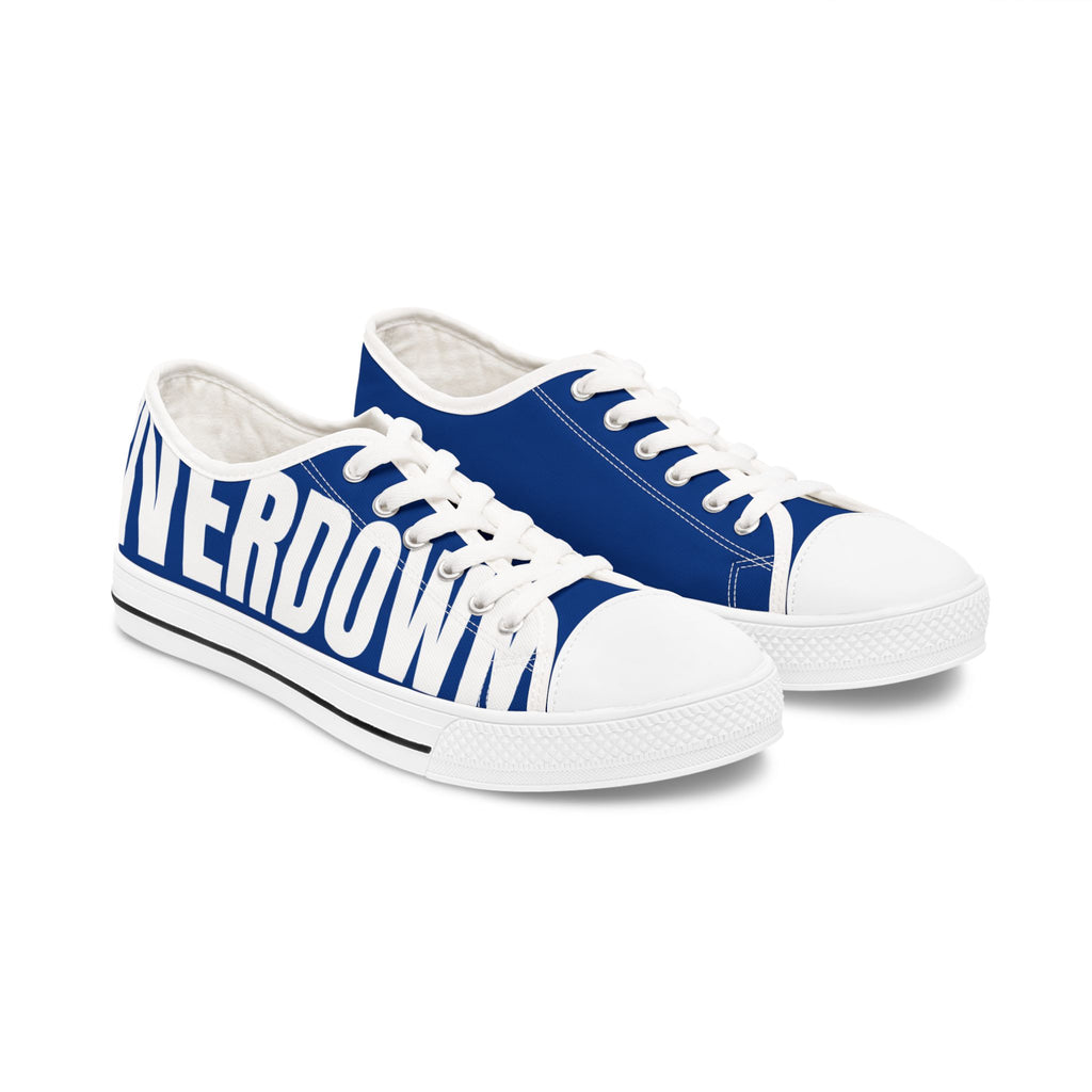 81 - Women’s Deep Blue Low Top Sneakers - Canvas Shoes