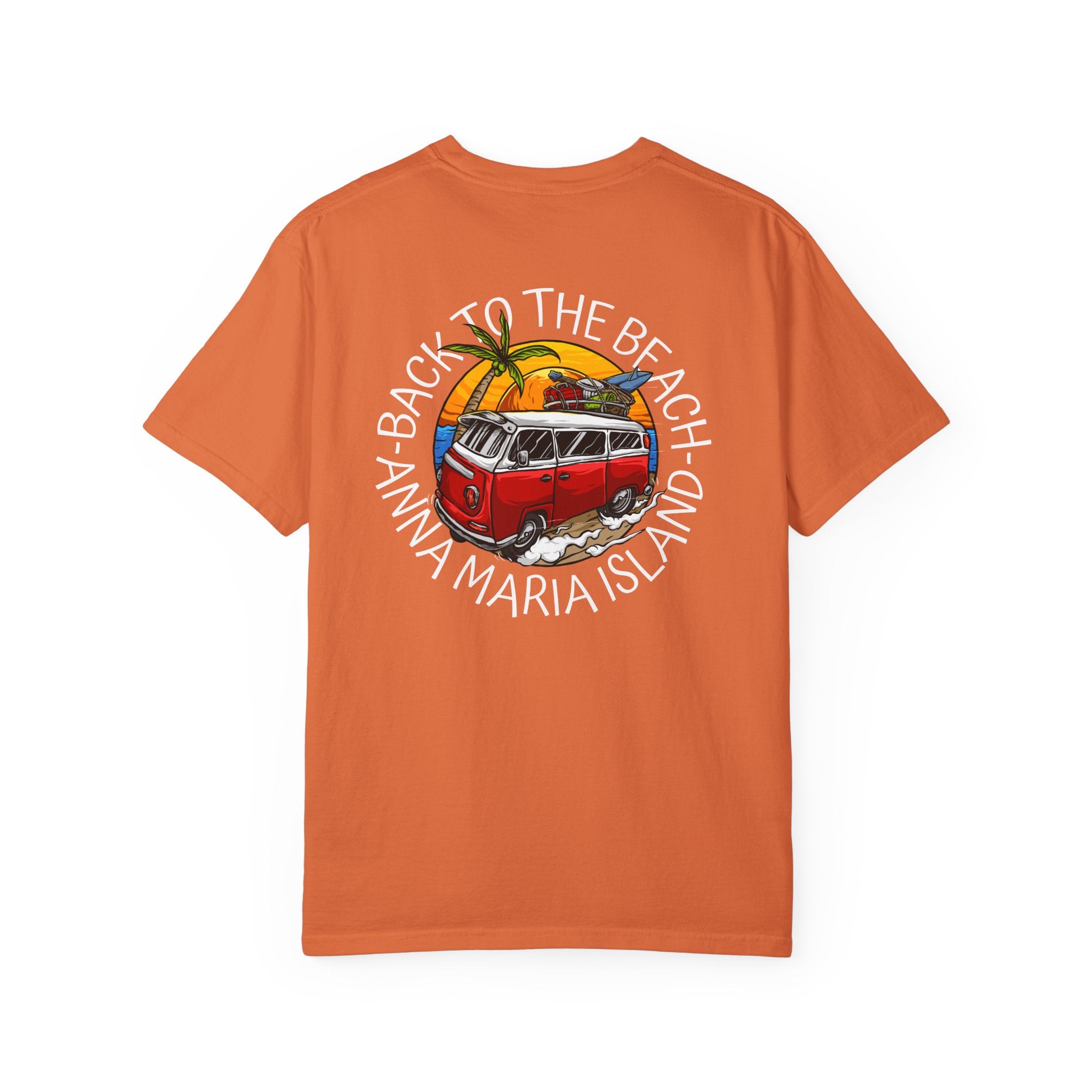 10 - Tee Multi Colors Back to the Beach -  Minimalist Initials T-Shirt