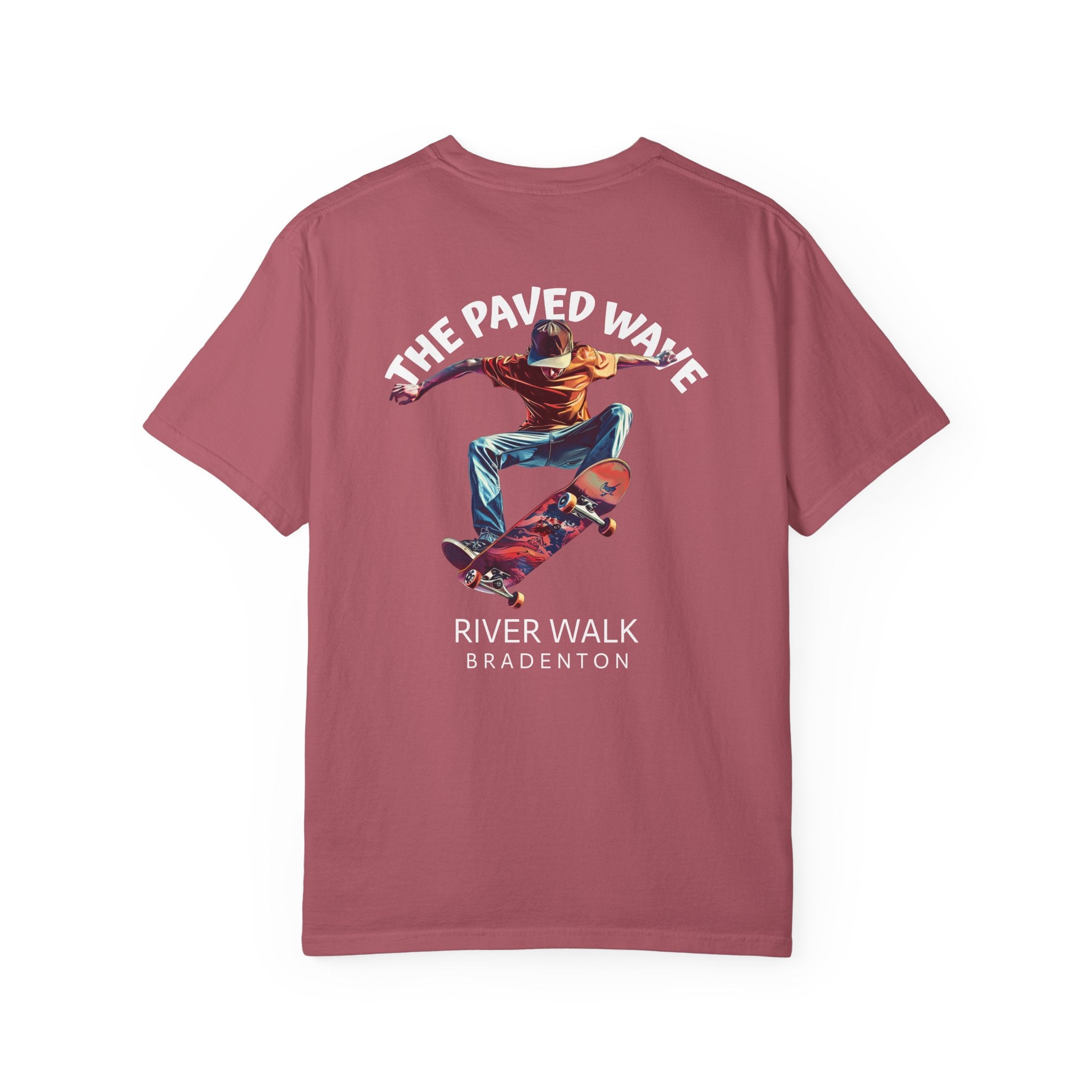 10 - Tee Multi Colors Paved Wave -  Minimalist Initials T-Shirt