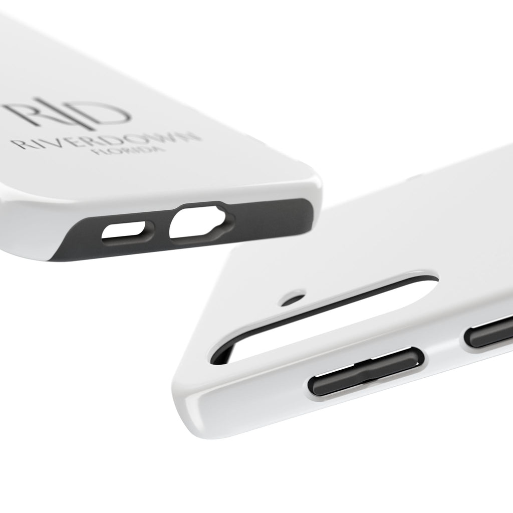 924 - Phone Case White Cap Riverdown Florida Tough Phone Case – Slim Protective iPhone Cover with R|D Logo