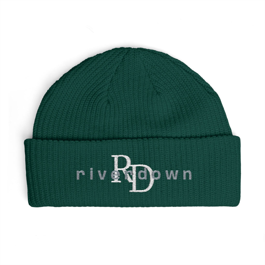 92 - RD Cuff Beanie Embroidered Streetwear Knit Cap