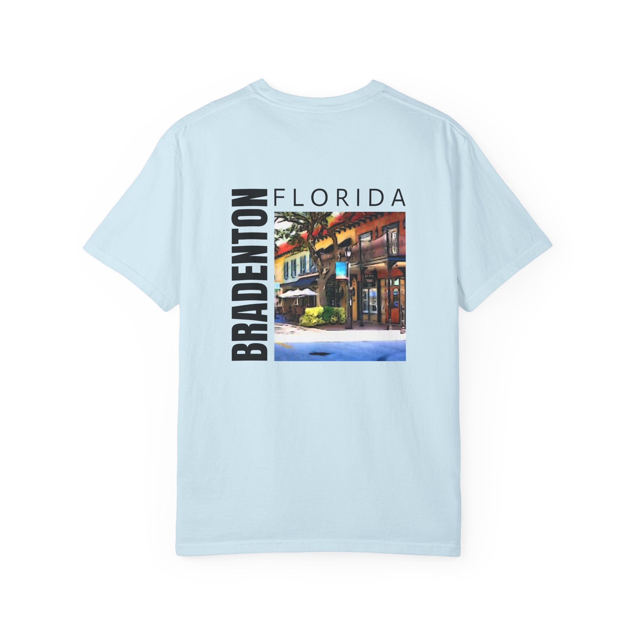 10 - Tee Multi Colors DOWNTOWN Minimalist Initials T-Shirt