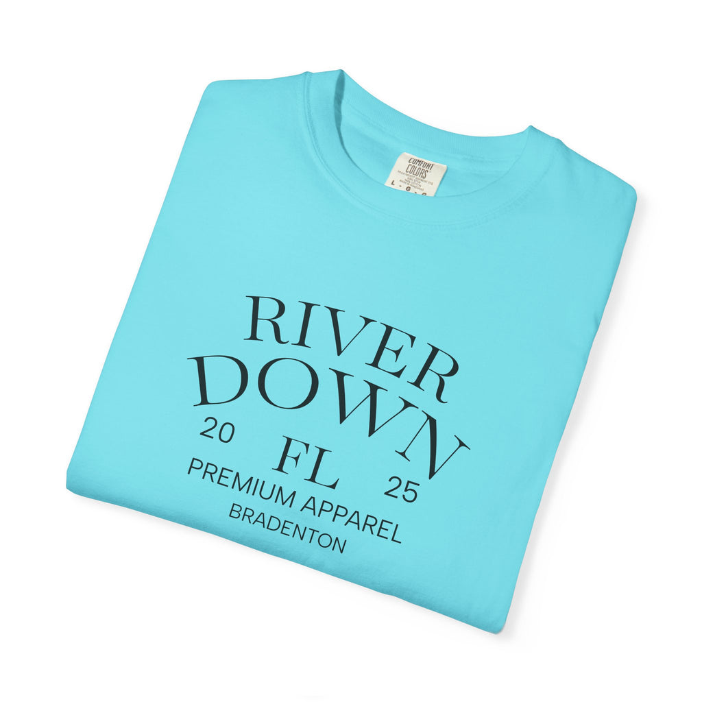 101 -  Tee Multi Colors Monogram R|D Plain Back Classic Tee — Minimalist Initials T-Shirt