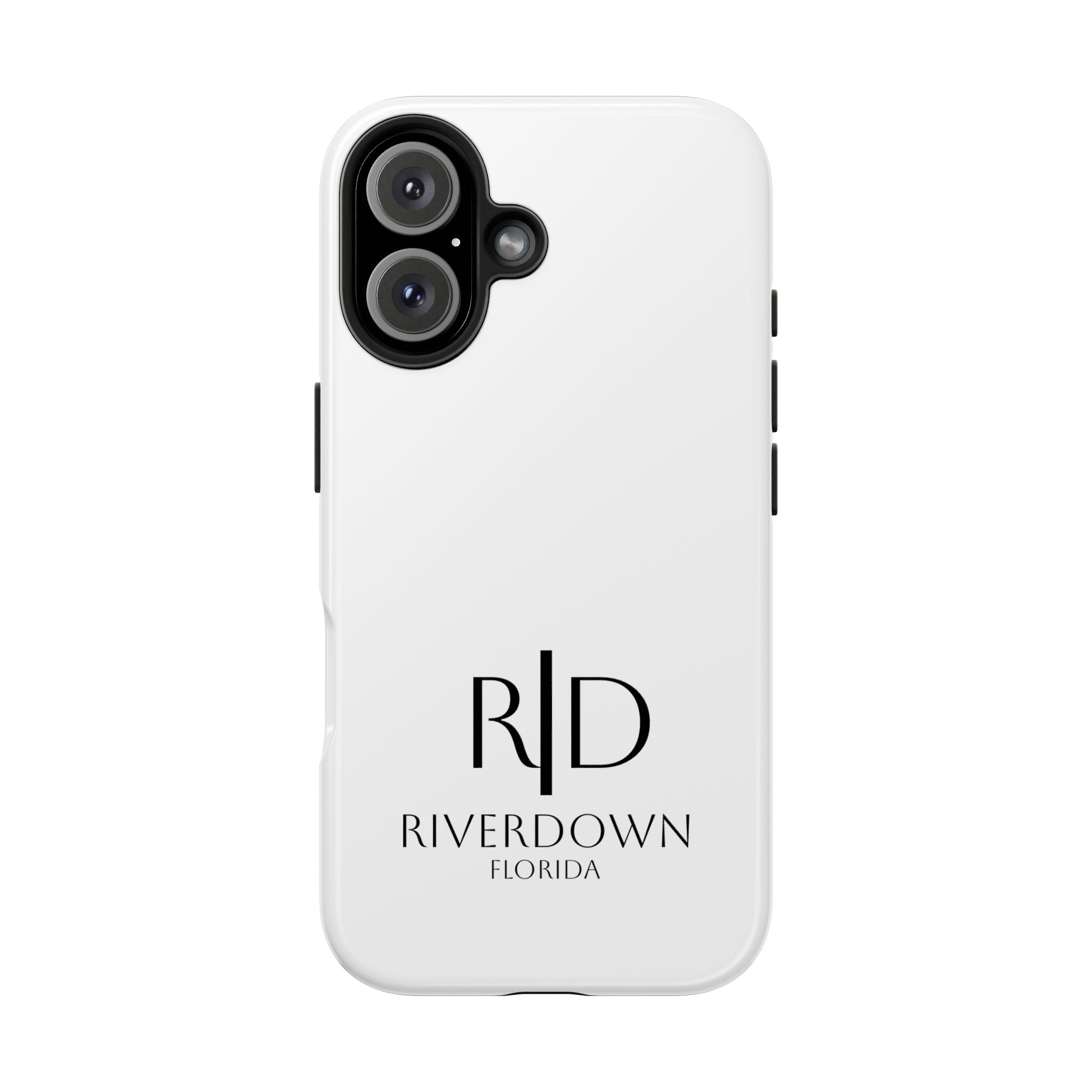 924 - Phone Case White Cap Riverdown Florida Tough Phone Case – Slim Protective iPhone Cover with R|D Logo