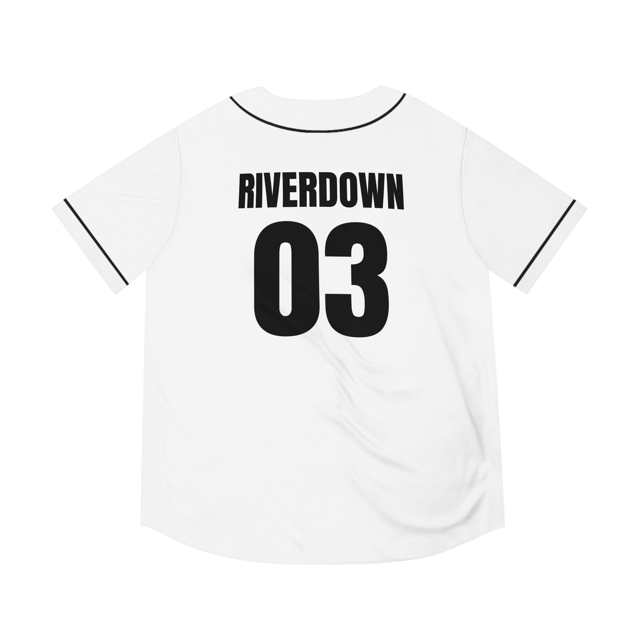 12 - Spring Training Baseball Jersey — Men’s White Logo Team Shirt