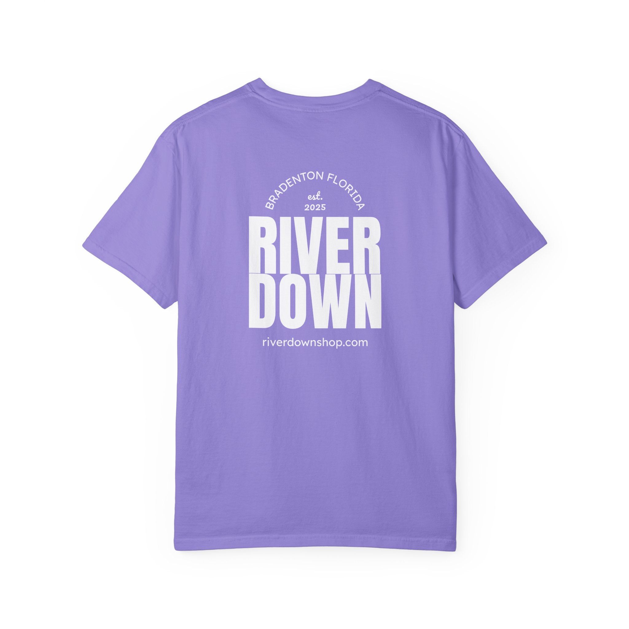 101 -  Tee Multi Colors Monogram R|D River Down Shop Classic Tee — Minimalist Initials T-Shirt