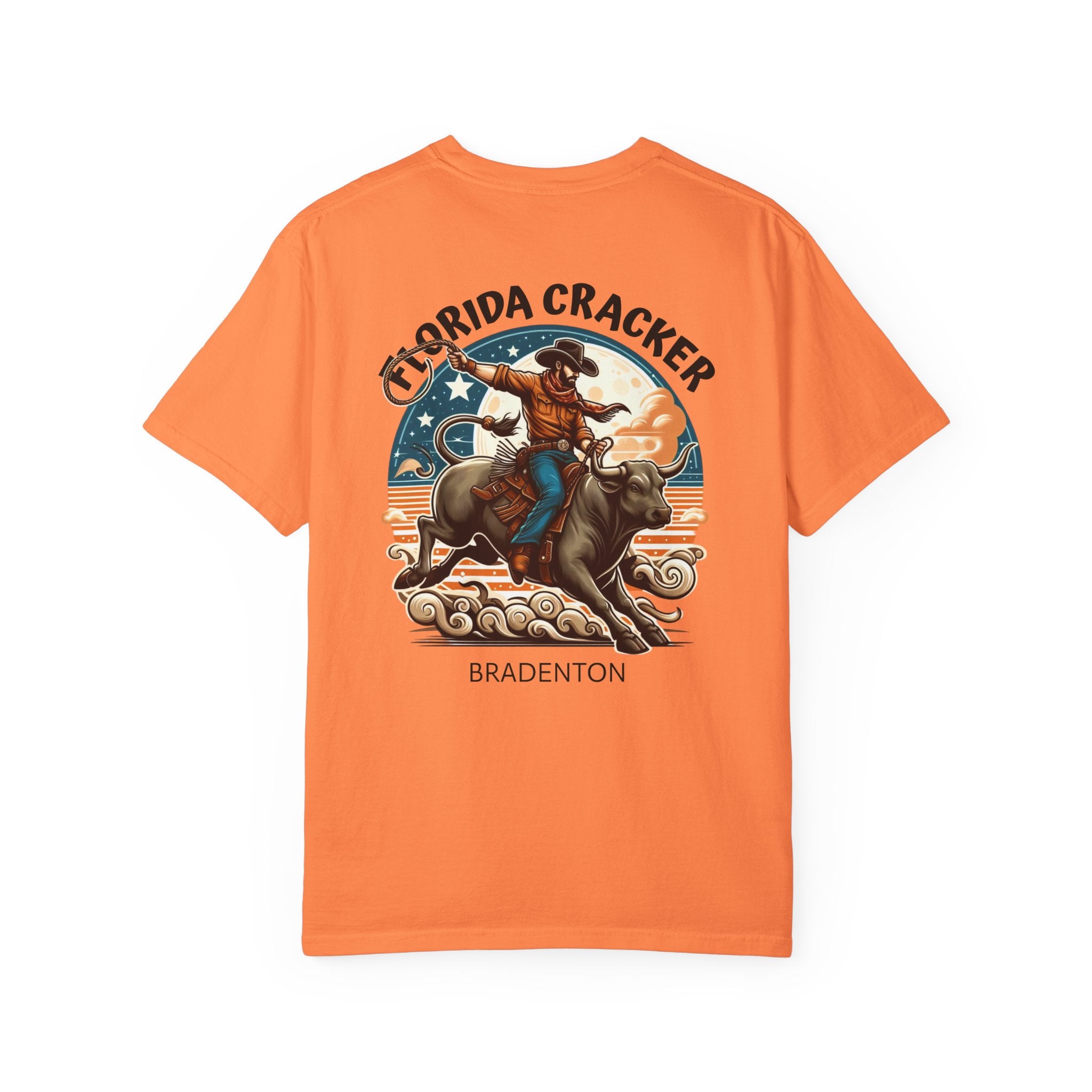 10 - Tee Multi Colors Florida Cracker -  Minimalist Initials T-Shirt