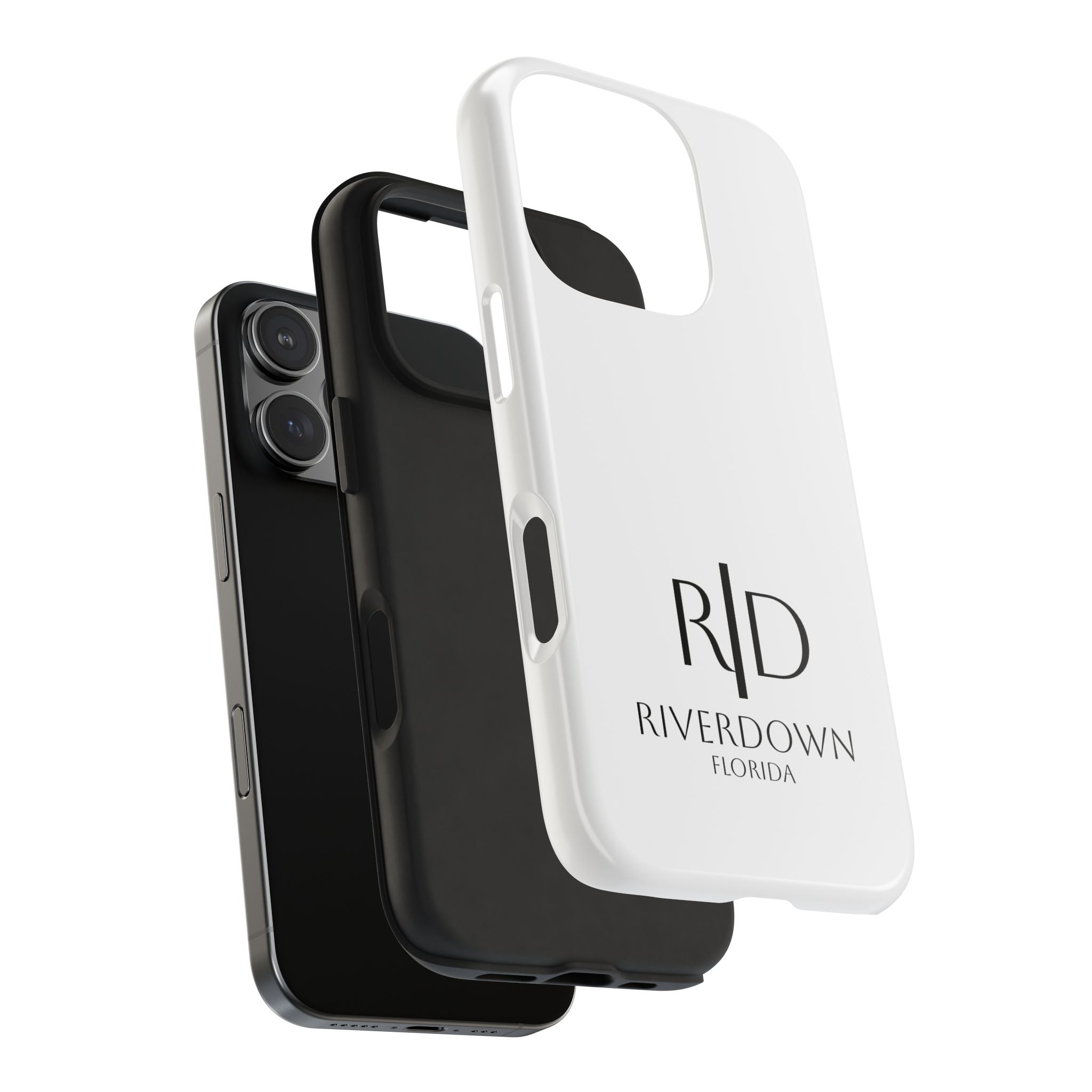 924 - Phone Case White Cap Riverdown Florida Tough Phone Case – Slim Protective iPhone Cover with R|D Logo