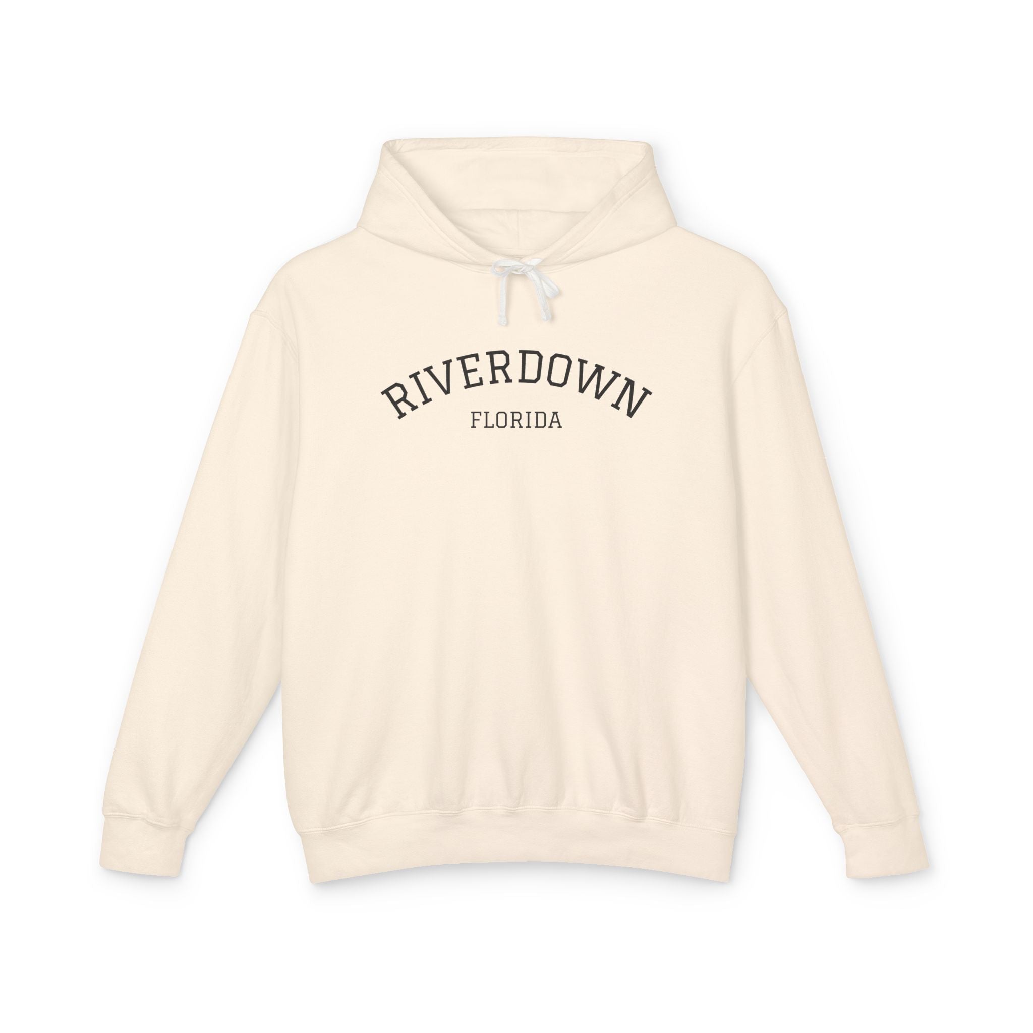 4 - Hoodie Multi Colors Collegiate Logo Hoodie — Lightweight Pastel Blue Sweatshirt