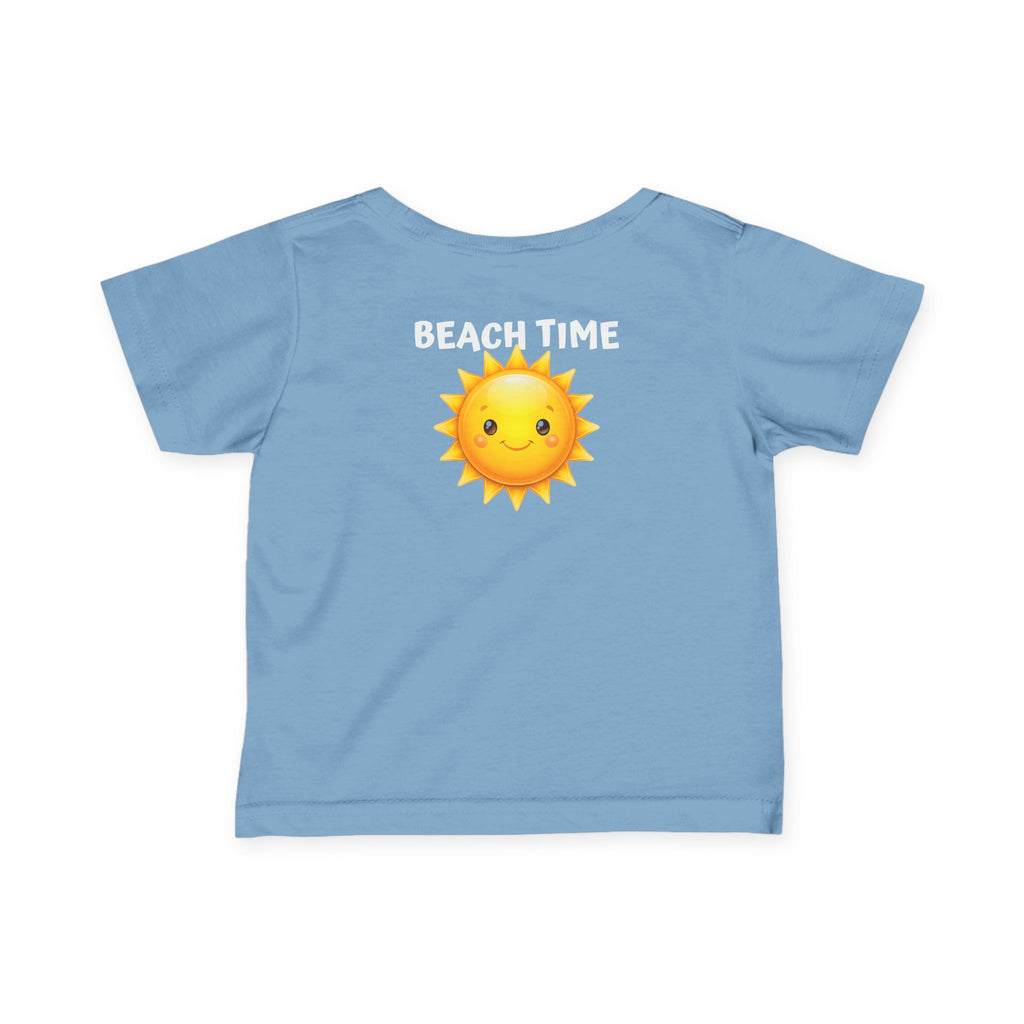 101 - Infant Tee — Beach Time Monogram Logo Baby Shirt