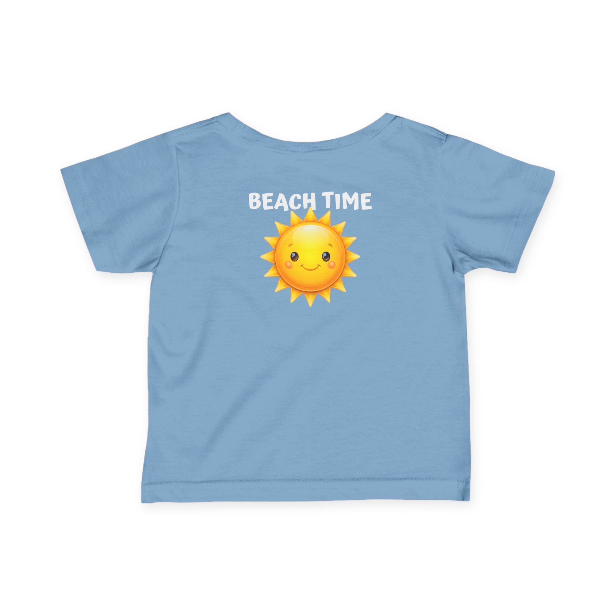 101 - Infant Tee — Beach Time Monogram Logo Baby Shirt