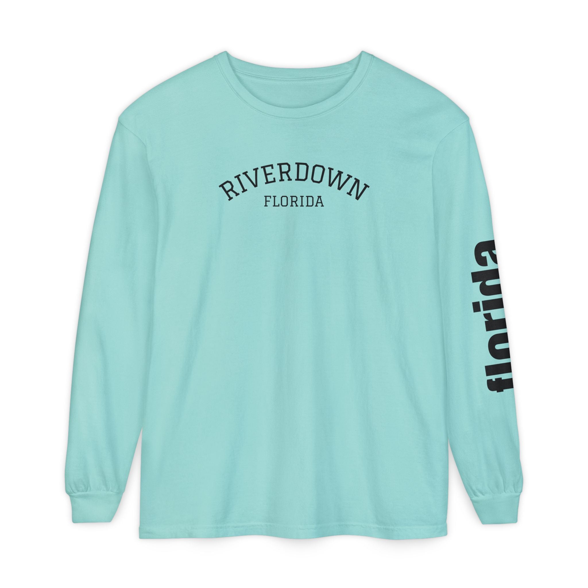 2 - Long Sleeve Tee Multi Colors 'R|D' — Florida Sleeve Graphic