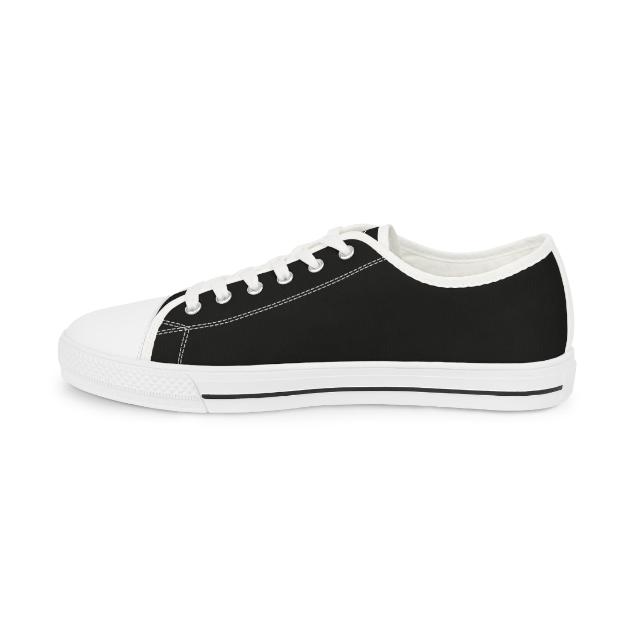 81 - Men's Night Low-Top Sneakers — Casual Canvas Trainers