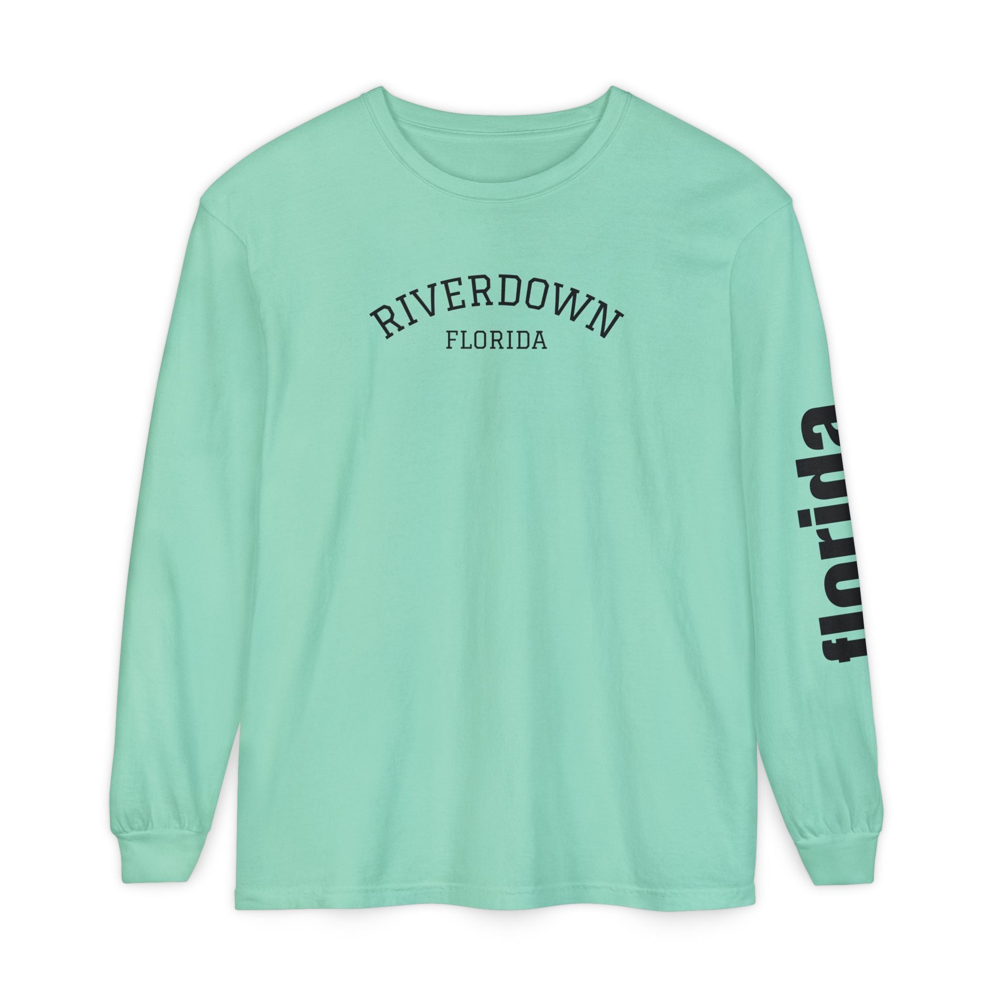 2 - Long Sleeve Tee Multi Colors 'R|D' — Florida Sleeve Graphic