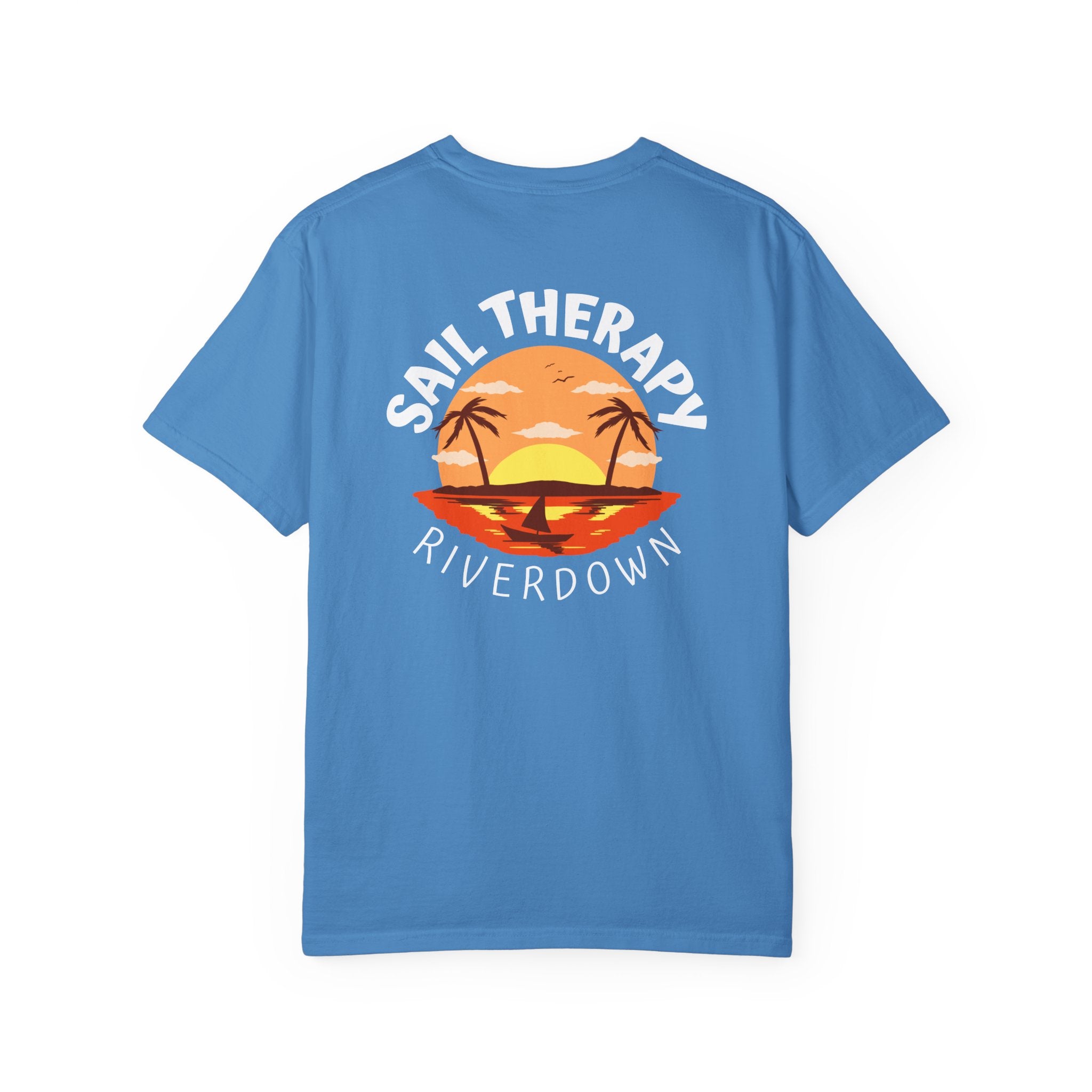 10 - Tee Multi Colors Sail Therapy - Minimalist Initials T-Shirt
