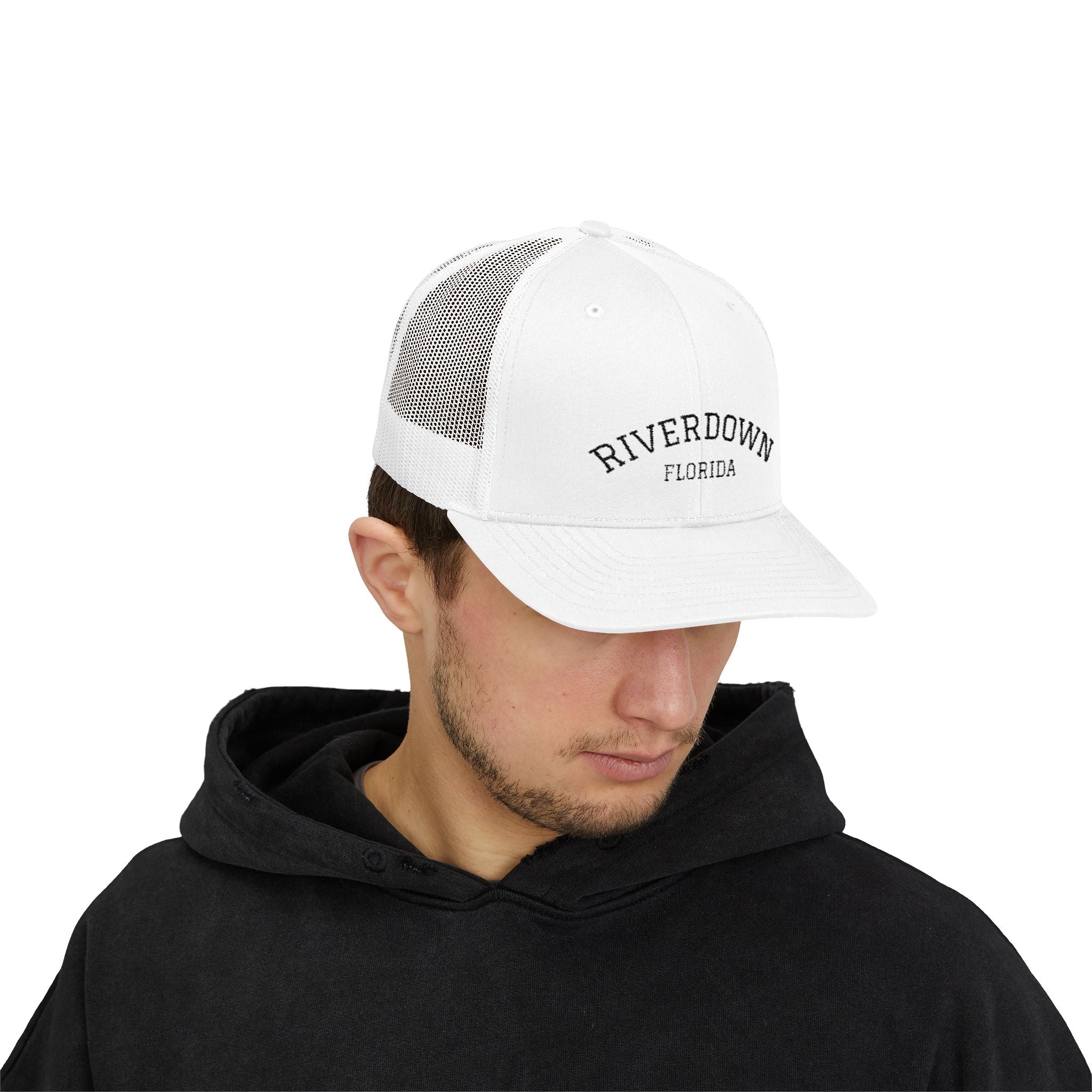 92 - Classic Trucker Cap Multi Color — Mesh Snapback Hat