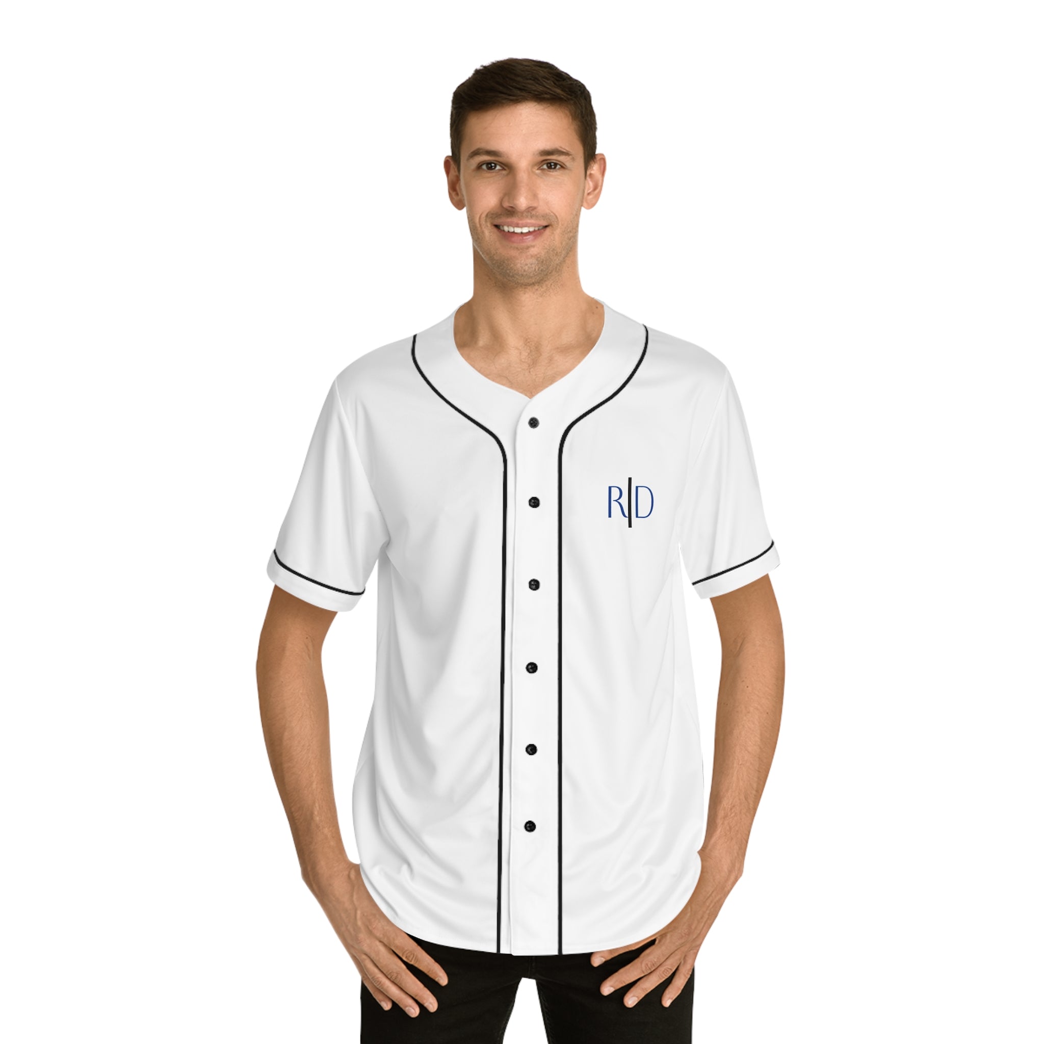 12 - Spring Training Baseball Jersey — Men’s White Logo Team Shirt