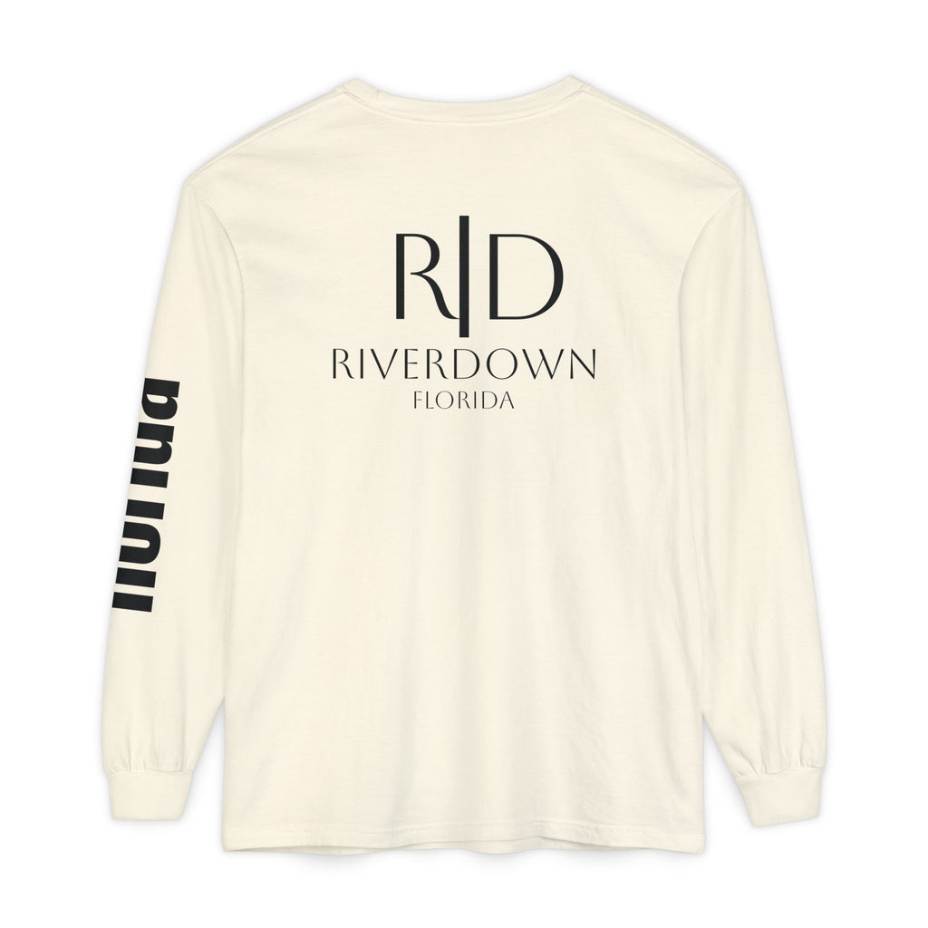 2 - Long Sleeve Tee Multi Colors 'R|D' — Florida Sleeve Graphic