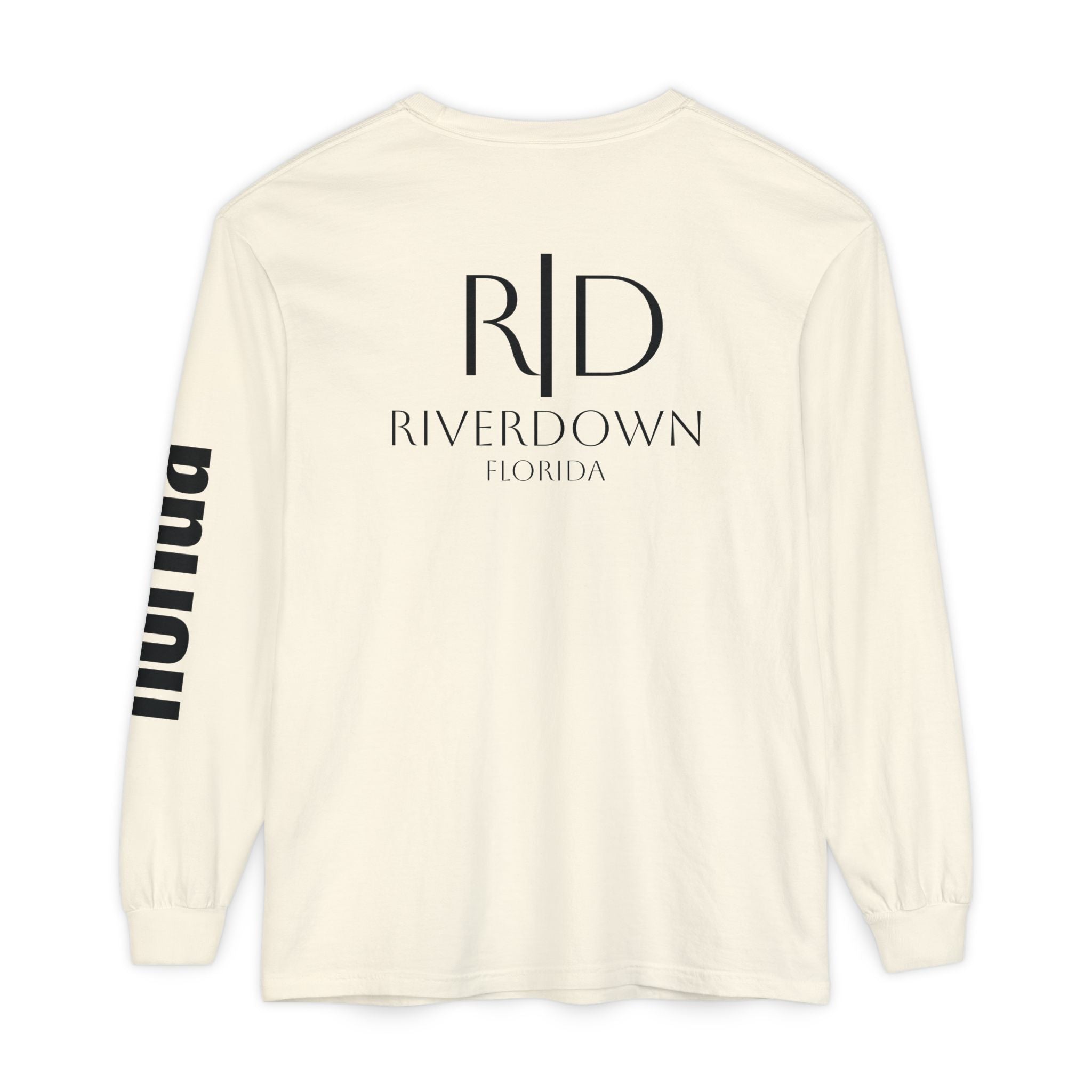 2 - Long Sleeve Tee Multi Colors 'R|D' — Florida Sleeve Graphic