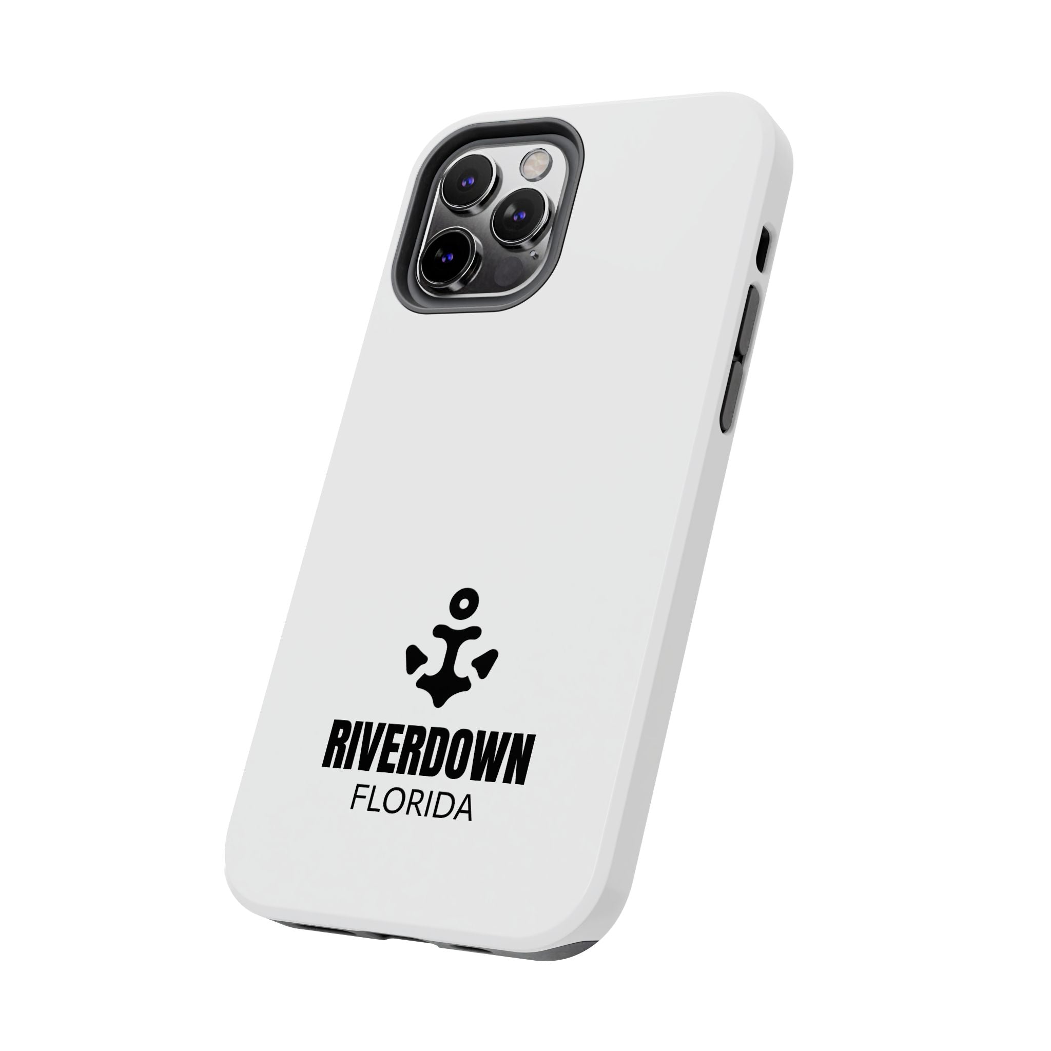924 - Phone Case White Cap Riverdown Florida Tough Phone Case – Slim Protective iPhone Cover with R|D Logo